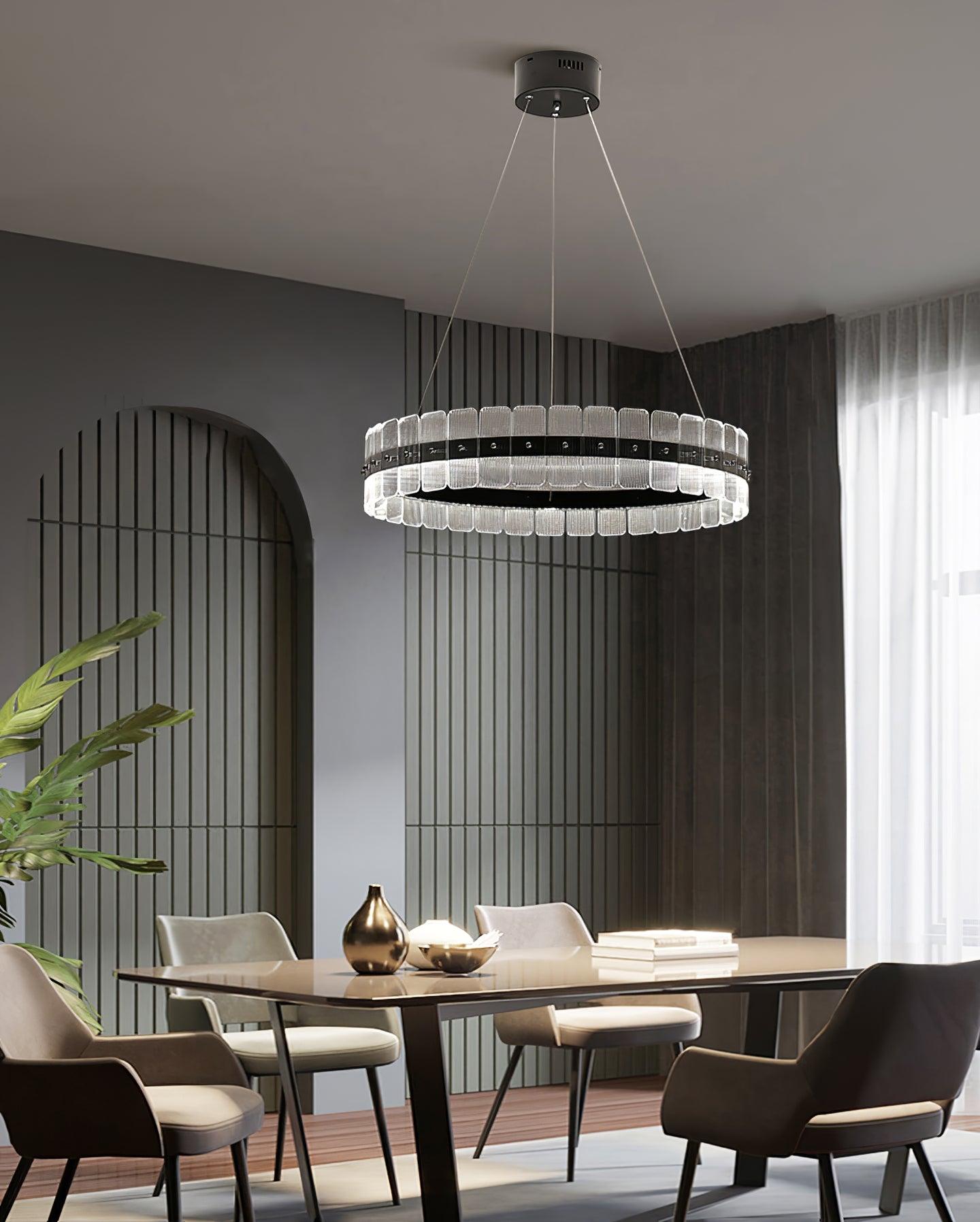 Saturno LED Chandelier - Blowlighting