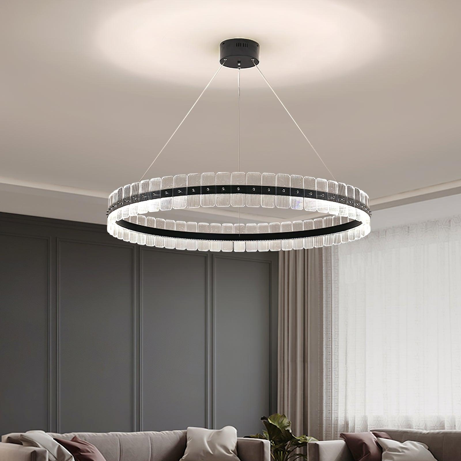 Saturno LED Chandelier - Blowlighting