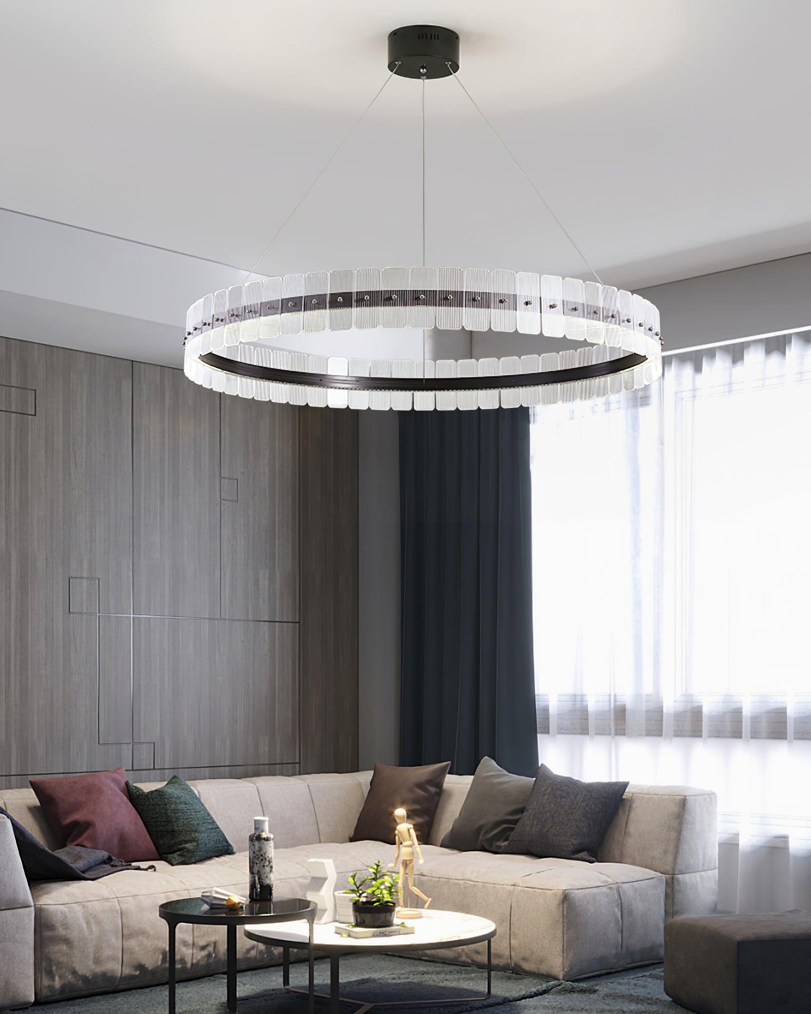 Saturno LED Chandelier - Blowlighting