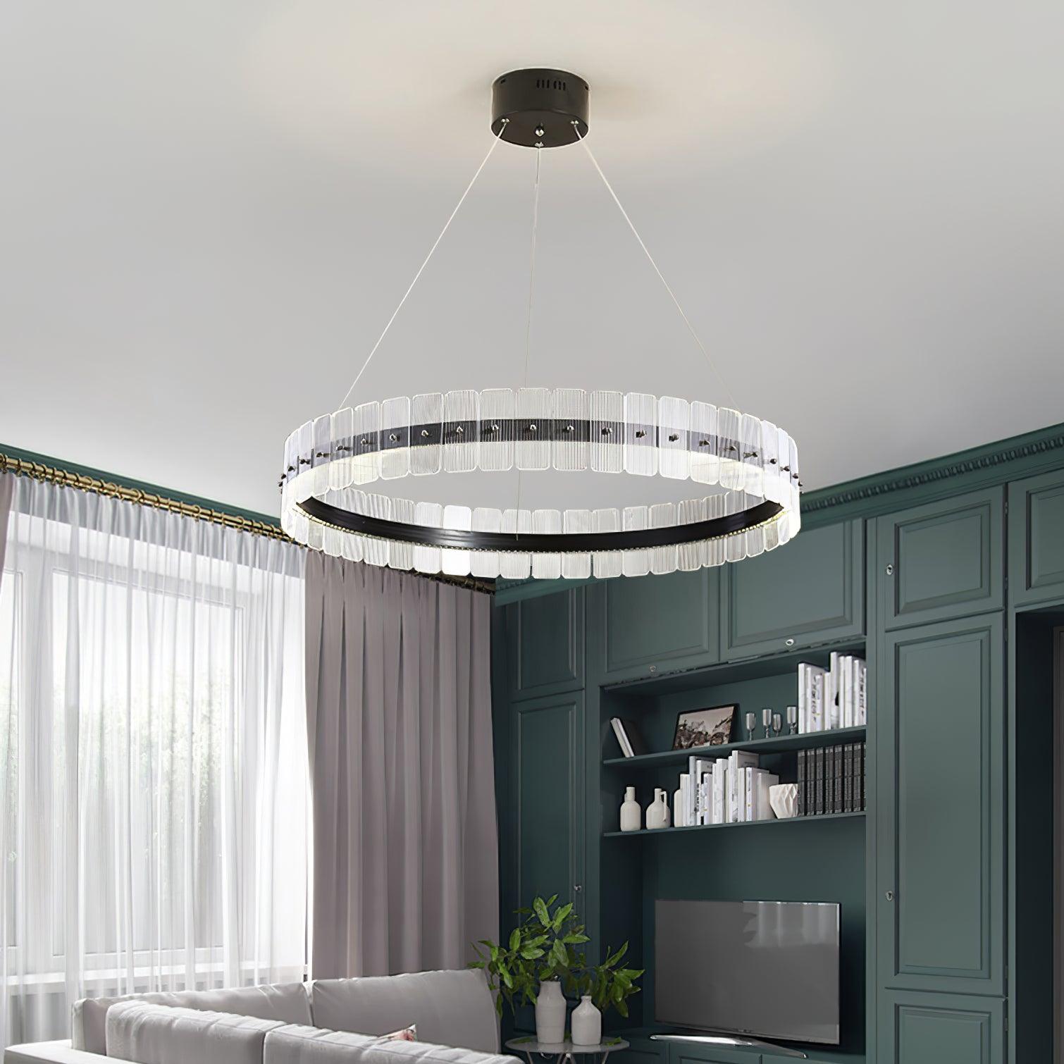 Saturno LED Chandelier - Blowlighting