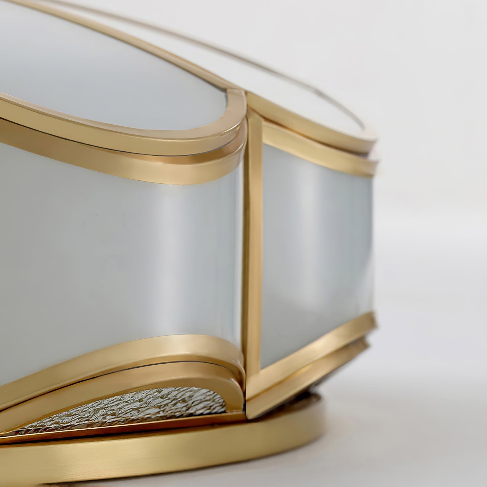 Scalloped Flush Ceiling Light - Blowlighting