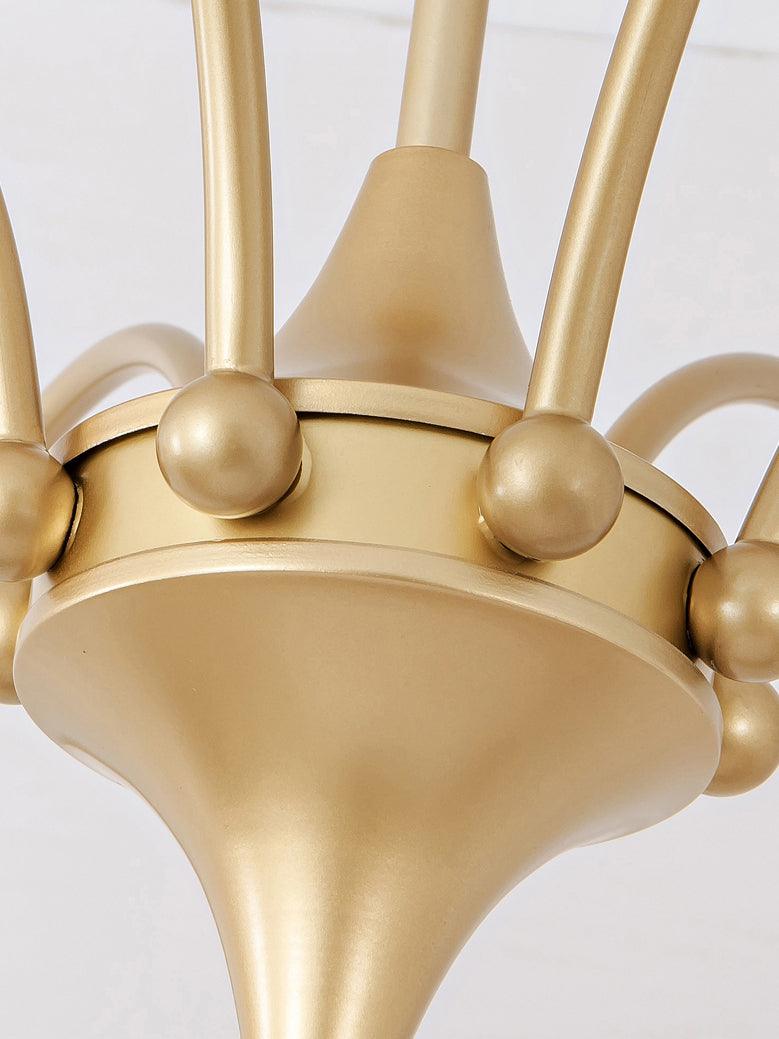 Sculptural Glass Chandelier - Blowlighting