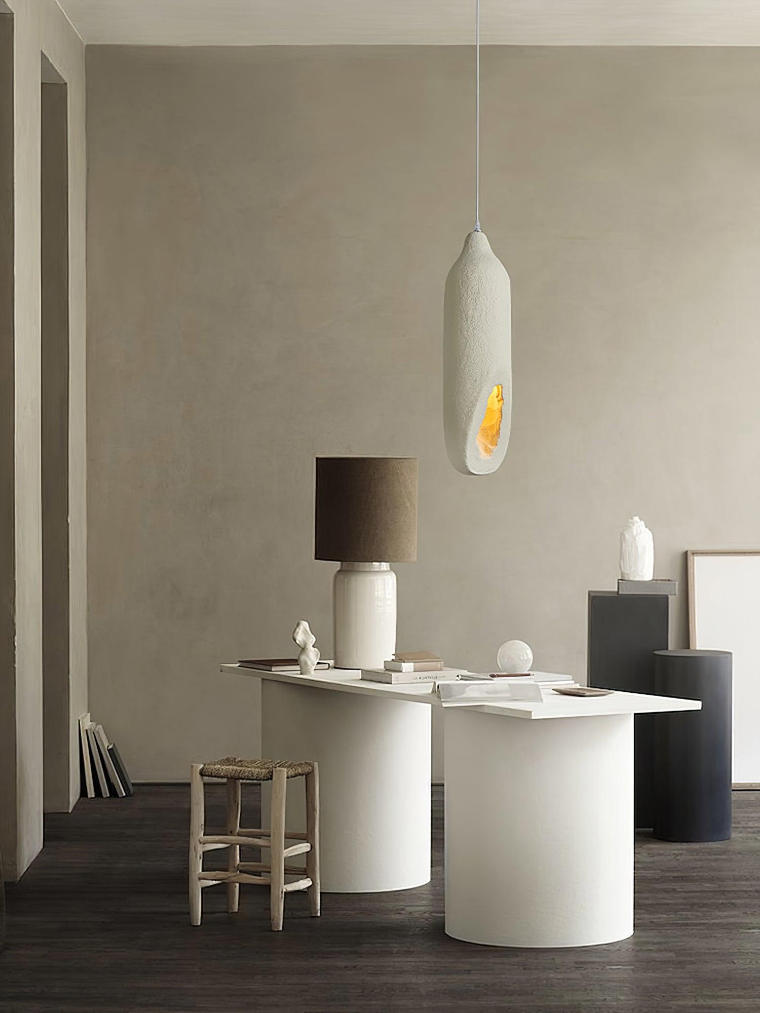 Anorion Modern Minimalist Nordic Plastic Pendant Light - Blowlighting