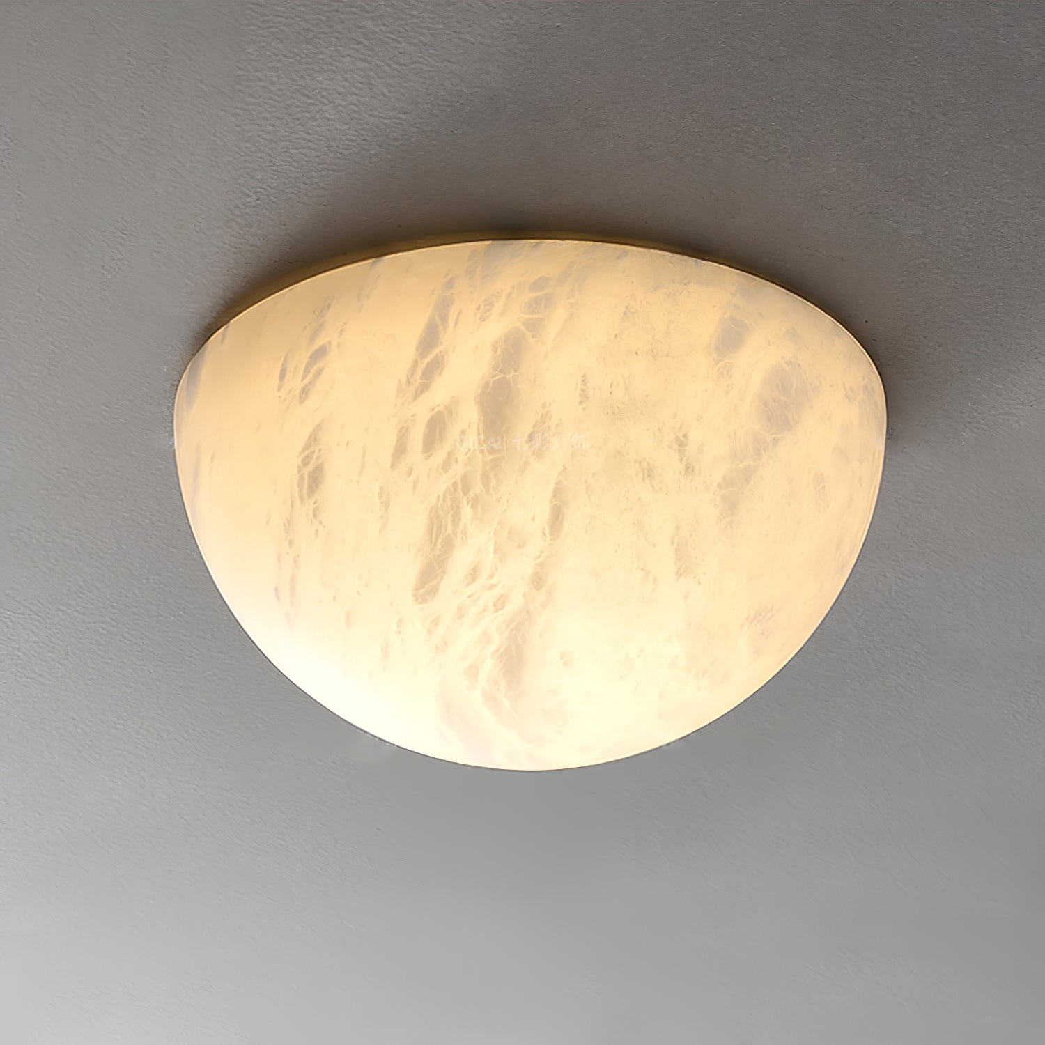 Visoliel Minimalist Alabaster Ceiling Light - Blowlighting