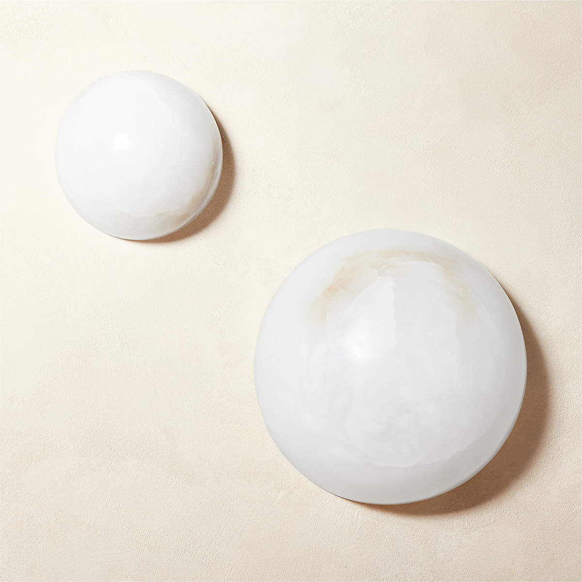 Visoliel Minimalist Alabaster Ceiling Light - Blowlighting