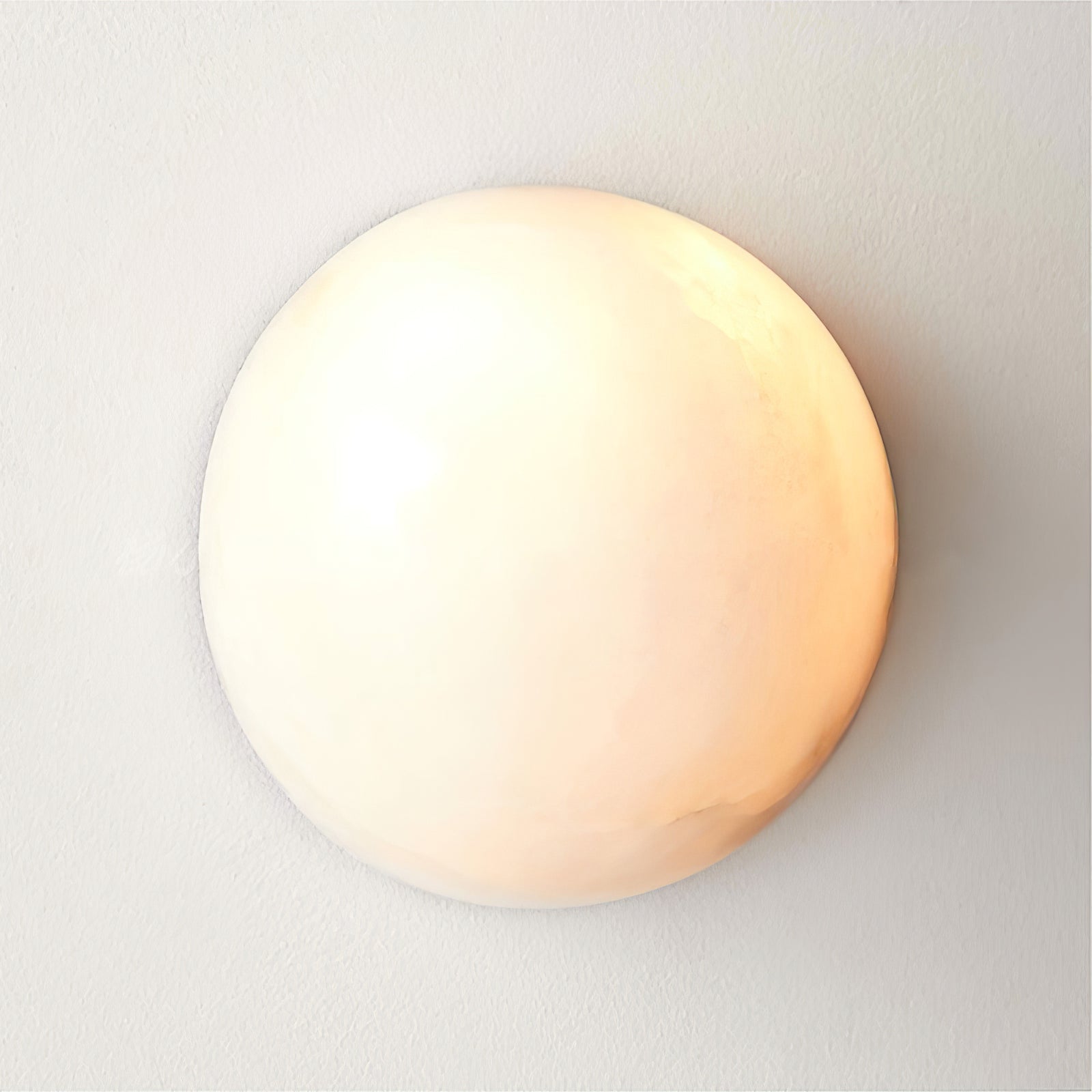 Visoliel Minimalist Alabaster Ceiling Light - Blowlighting