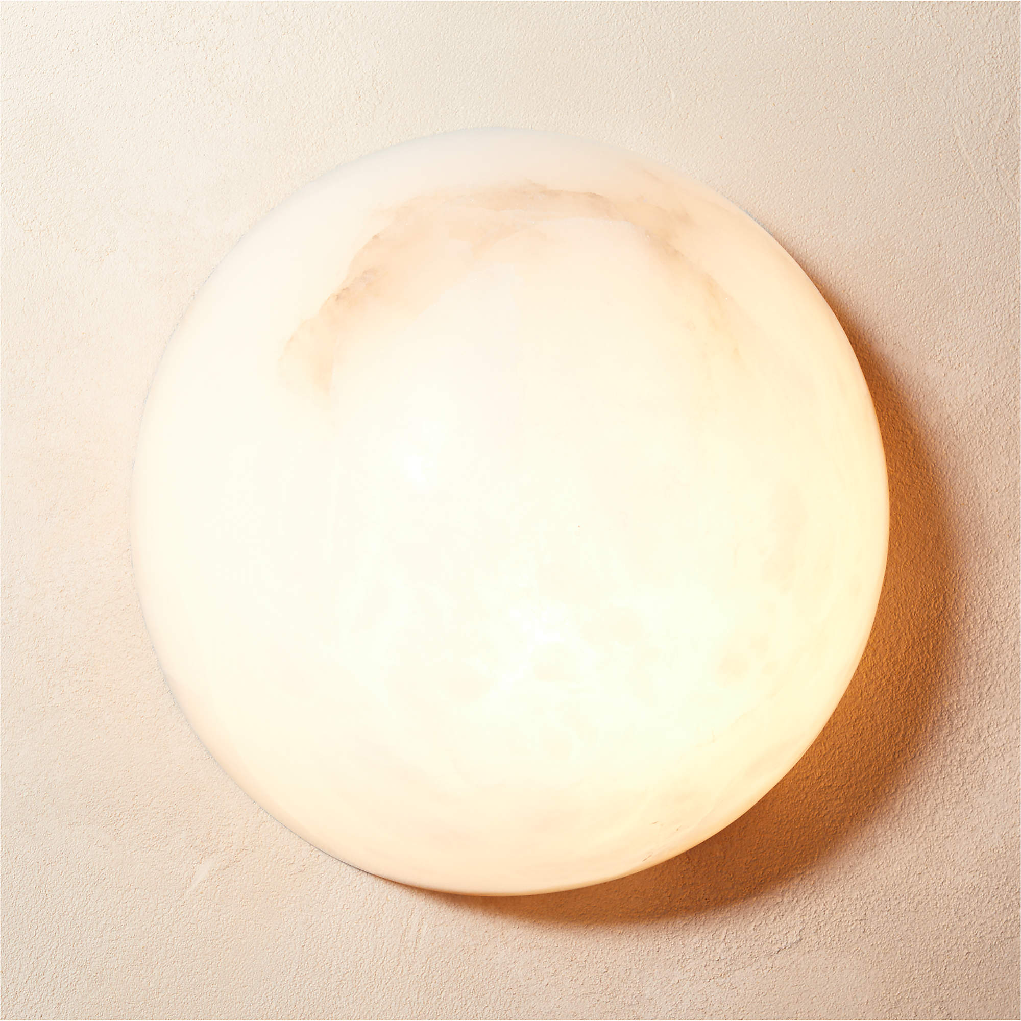 Visoliel Minimalist Alabaster Ceiling Light - Blowlighting