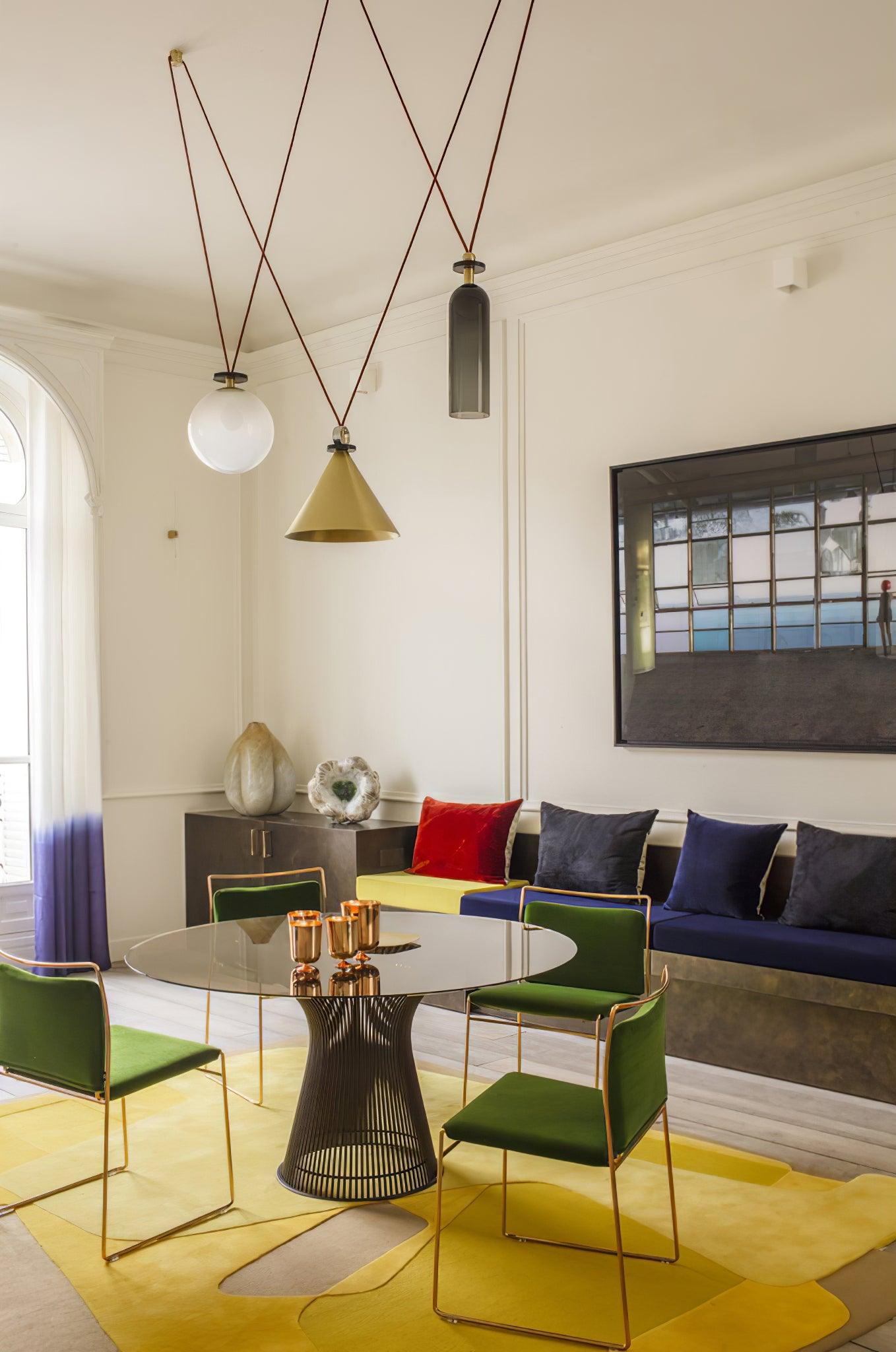 Geometric Shape Art Modern Chandelier - Blowlighting