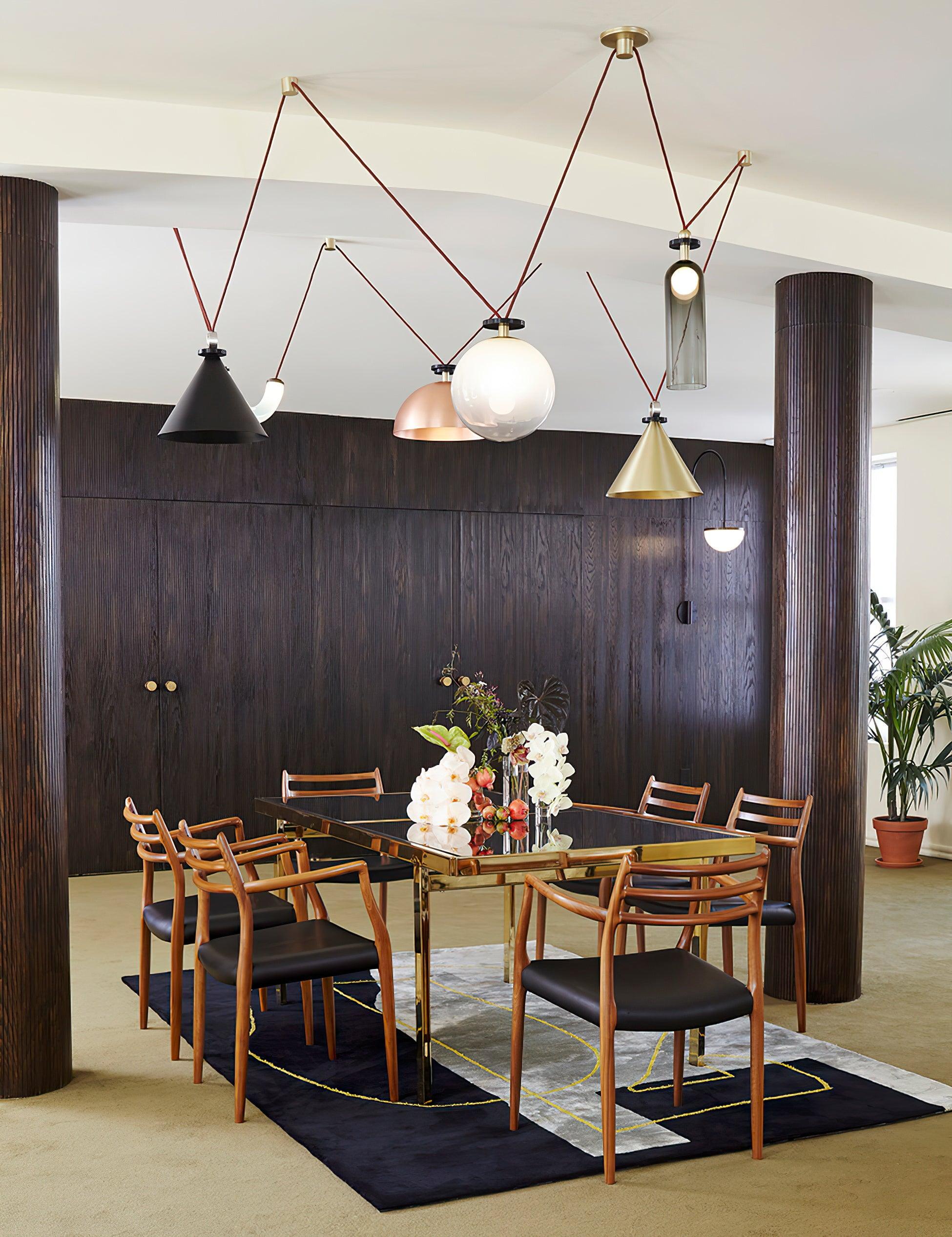 Geometric Shape Art Modern Chandelier - Blowlighting