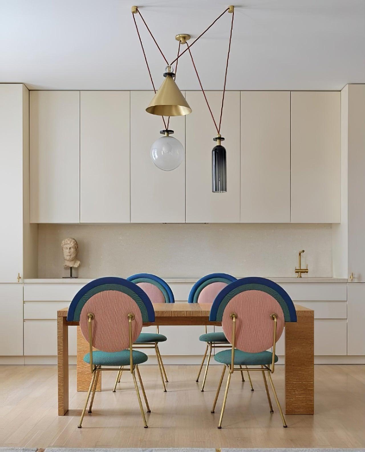 Geometric Shape Art Modern Chandelier - Blowlighting