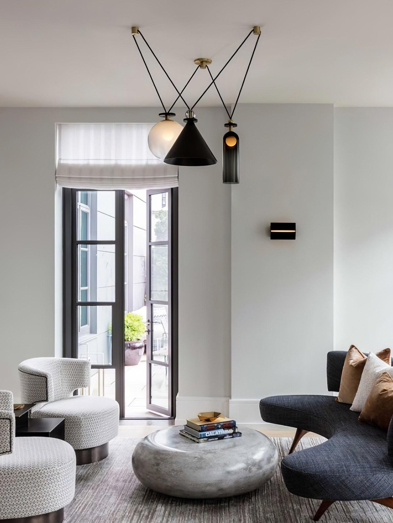 Geometric Shape Art Modern Chandelier - Blowlighting