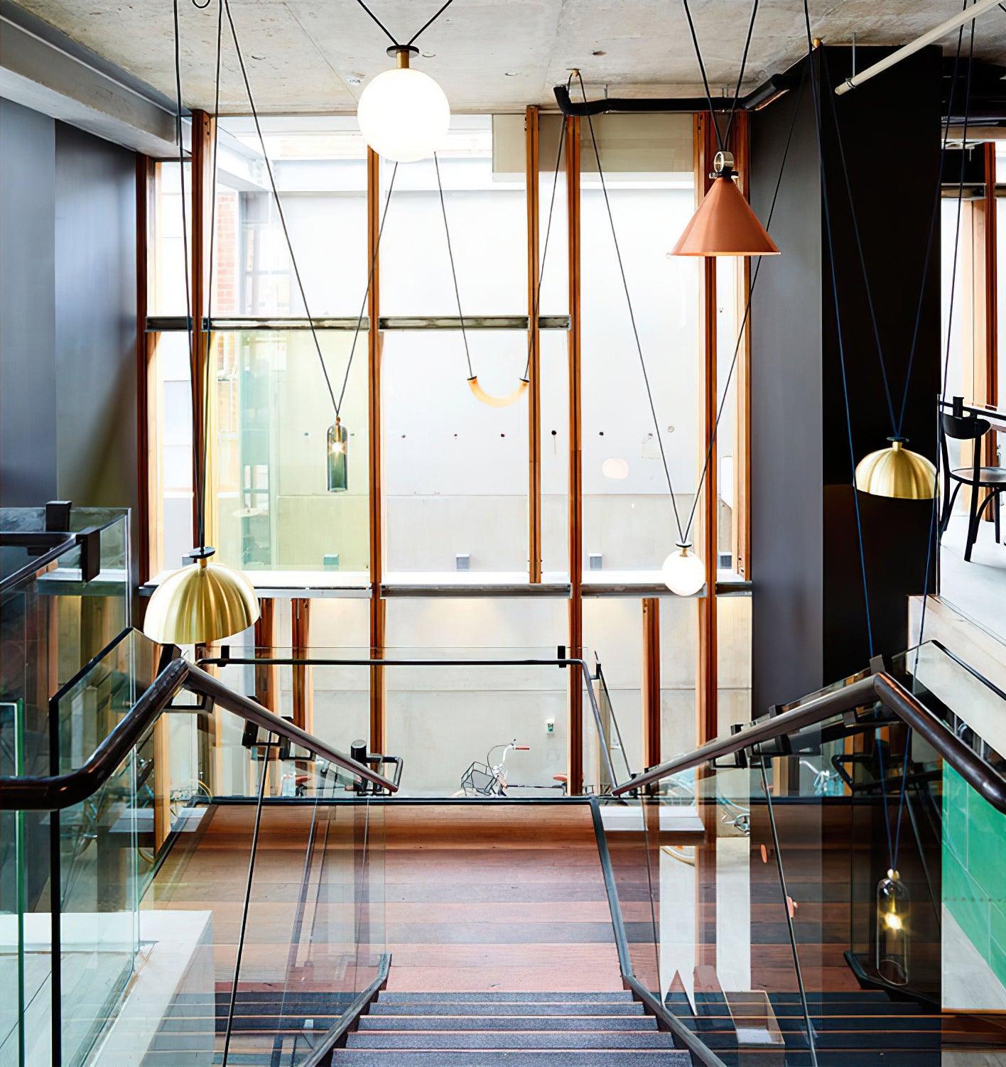 Geometric Shape Art Modern Chandelier - Blowlighting