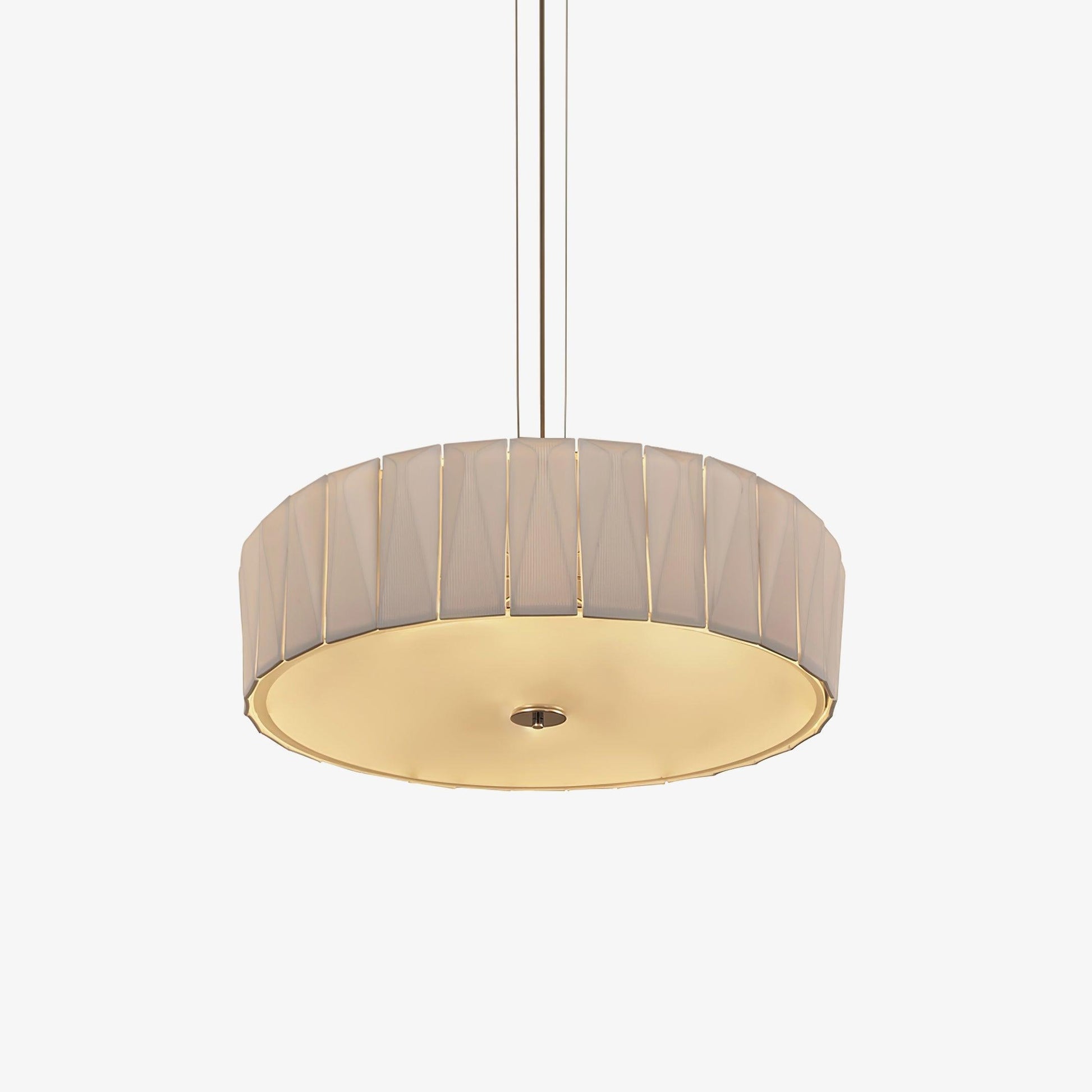 Vaeliora Ribbed Ceramic Pendant Light - Blowlighting