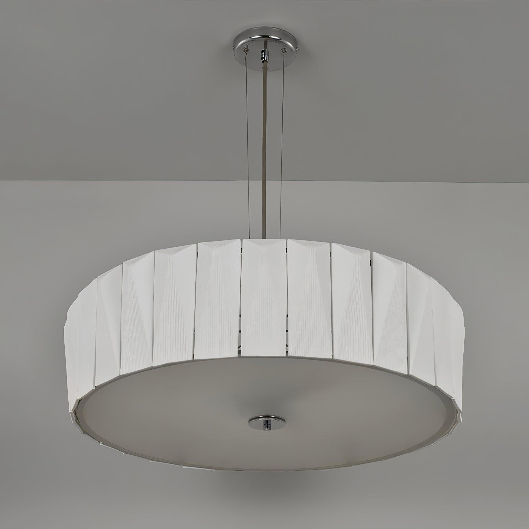 Vaeliora Ribbed Ceramic Pendant Light - Blowlighting