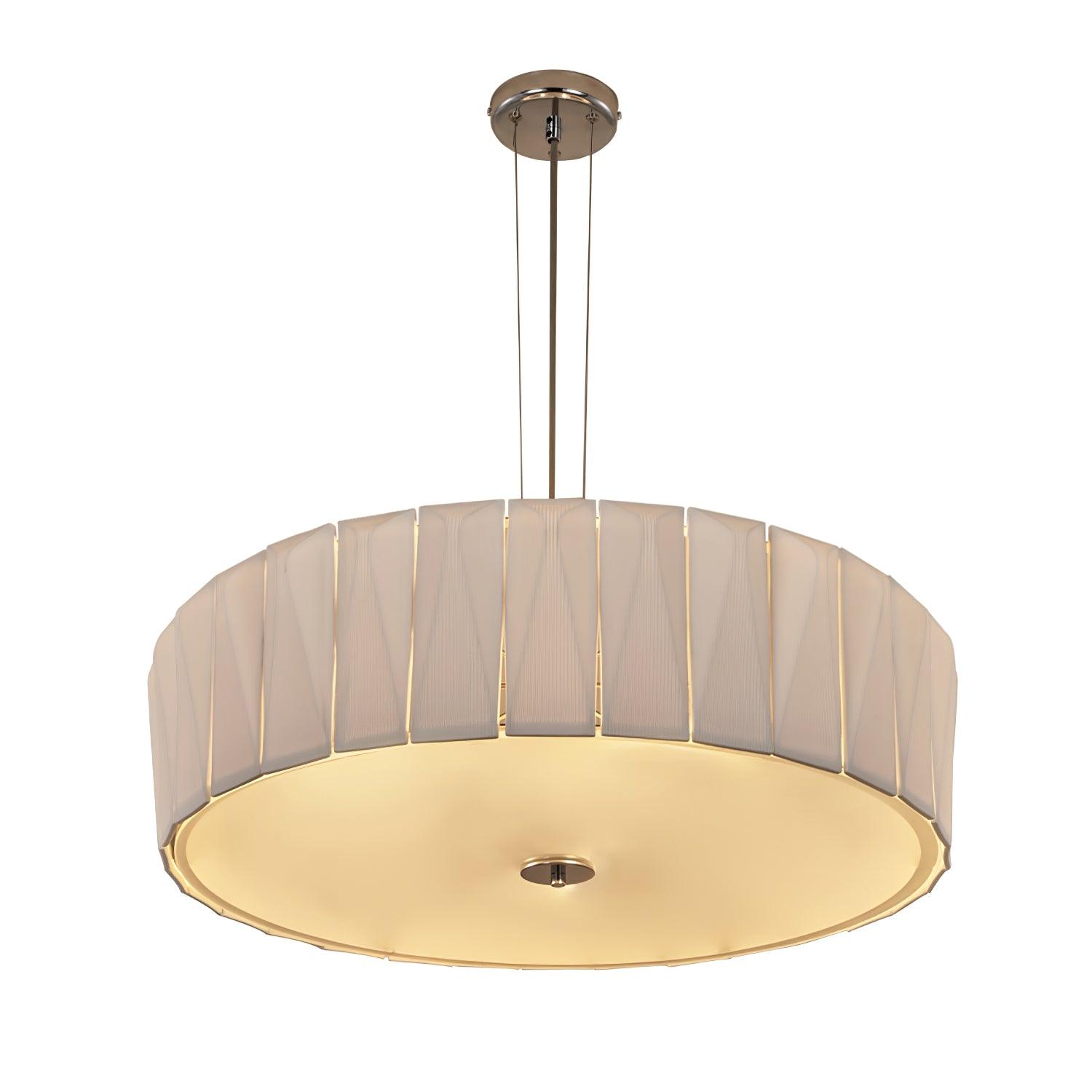 Vaeliora Ribbed Ceramic Pendant Light - Blowlighting