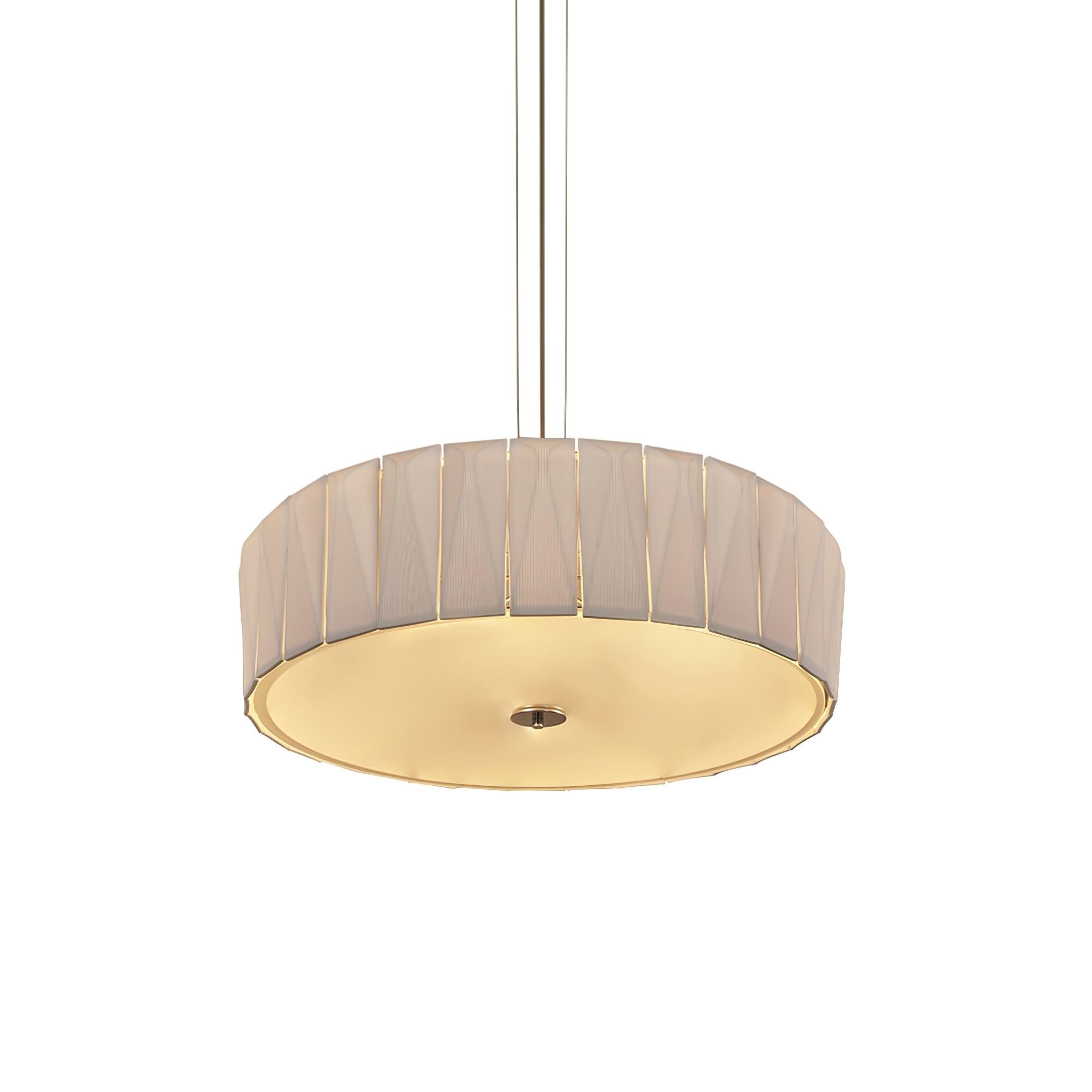 Vaeliora Ribbed Ceramic Pendant Light - Blowlighting