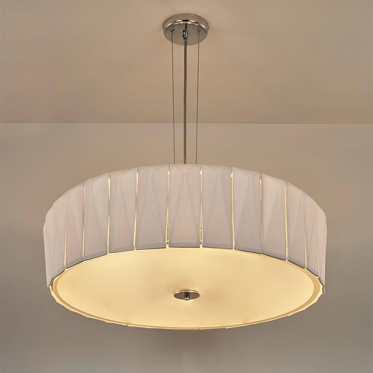 Vaeliora Ribbed Ceramic Pendant Light - Blowlighting