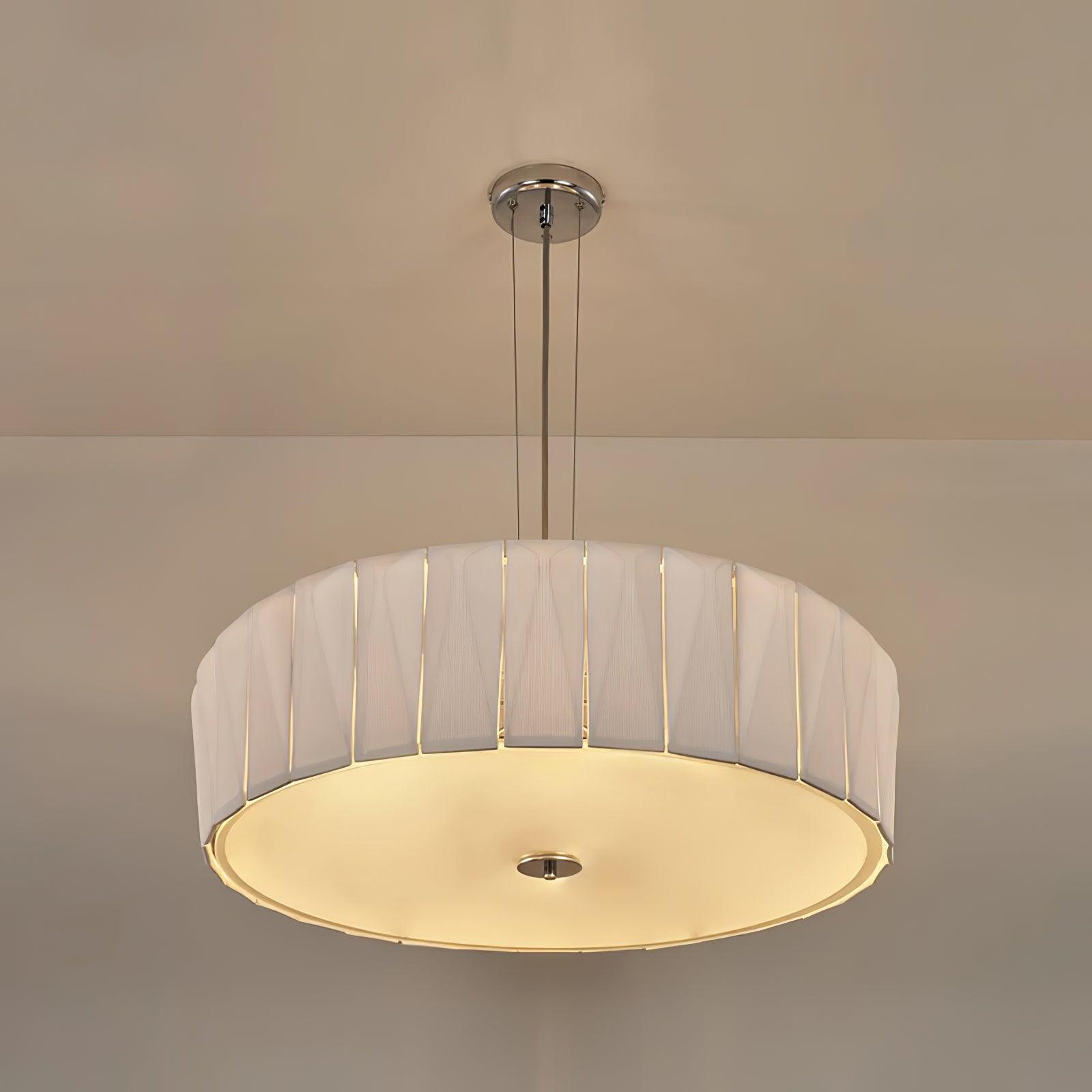 Vaeliora Ribbed Ceramic Pendant Light - Blowlighting