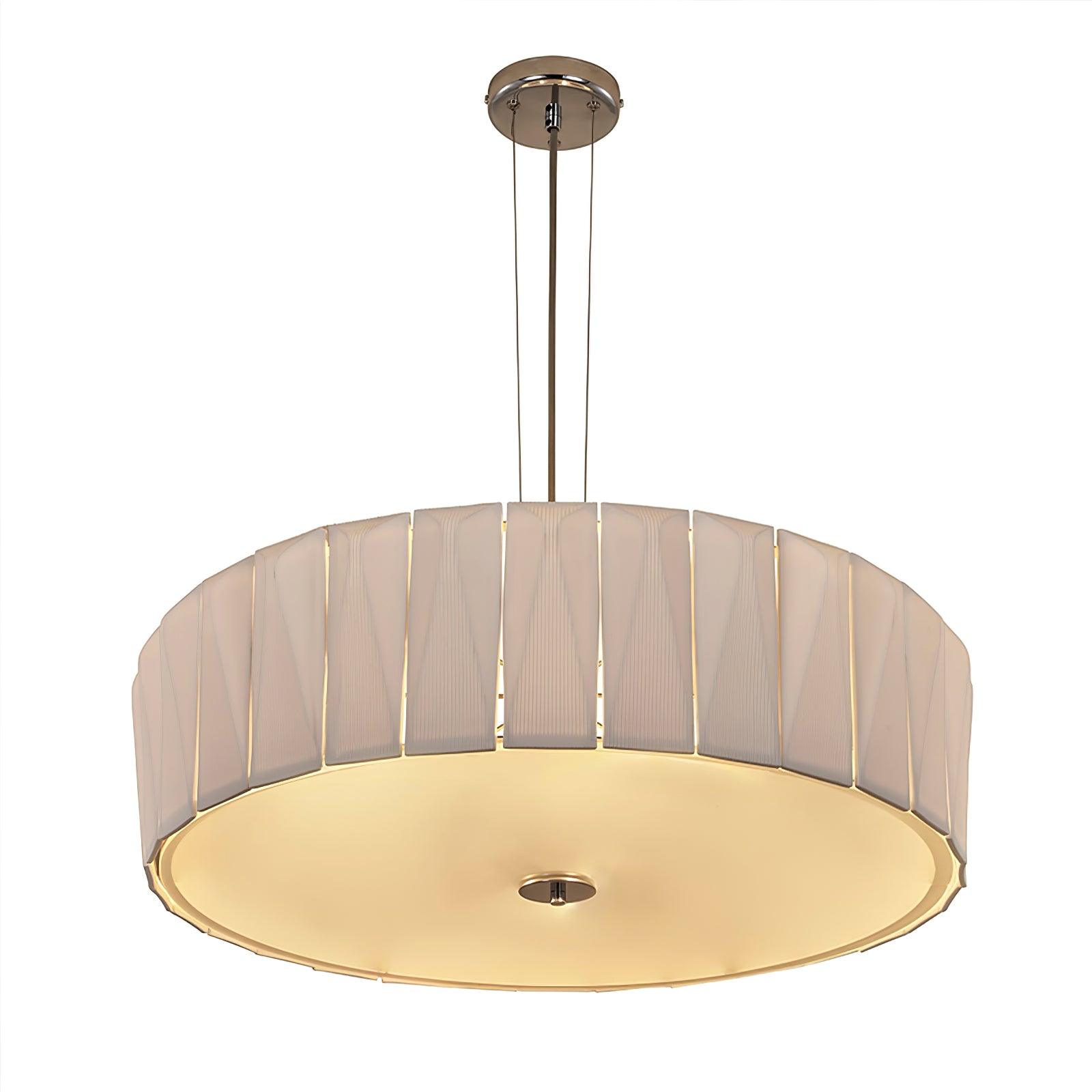 Vaeliora Ribbed Ceramic Pendant Light - Blowlighting