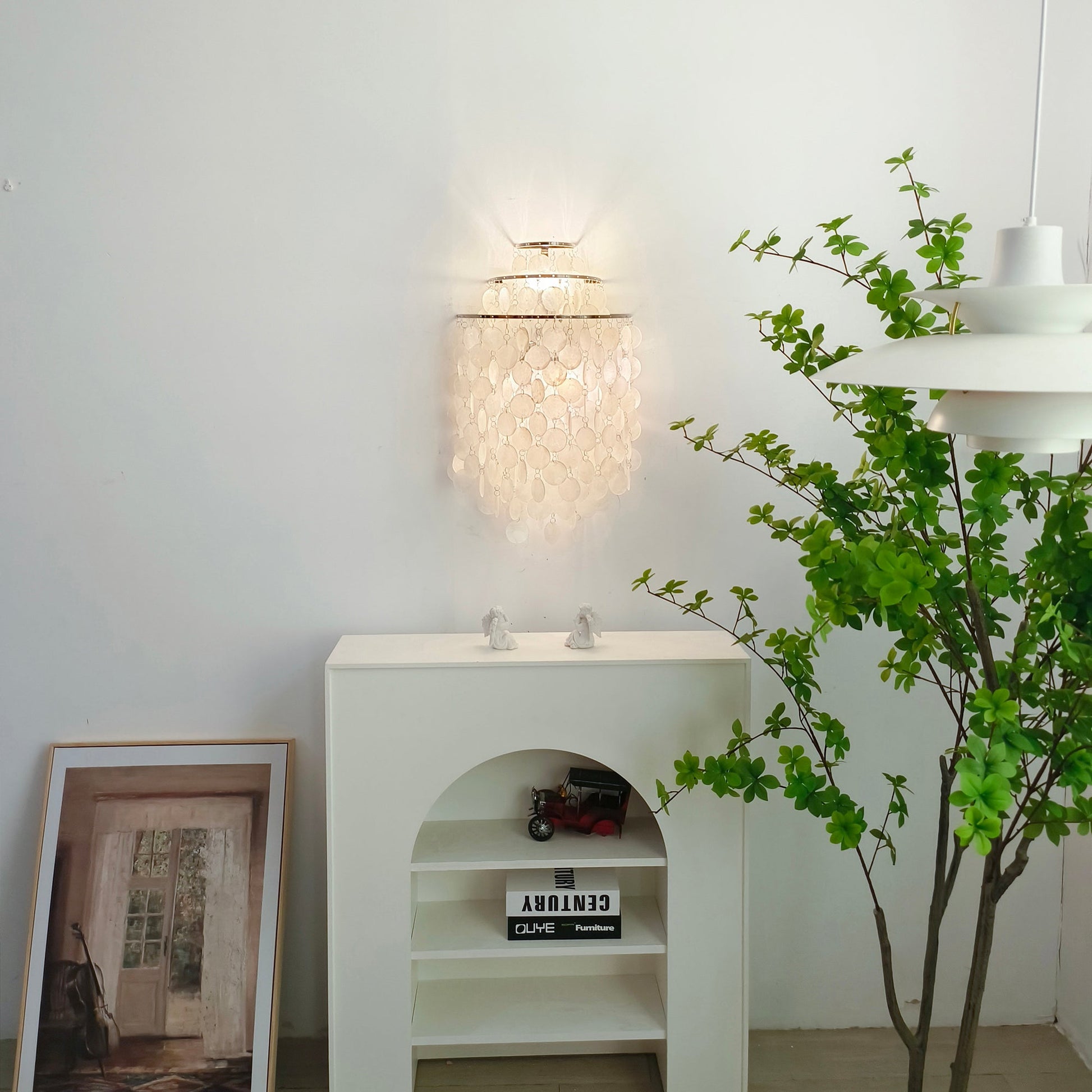 Shell Cascading Wall Light - Blowlighting