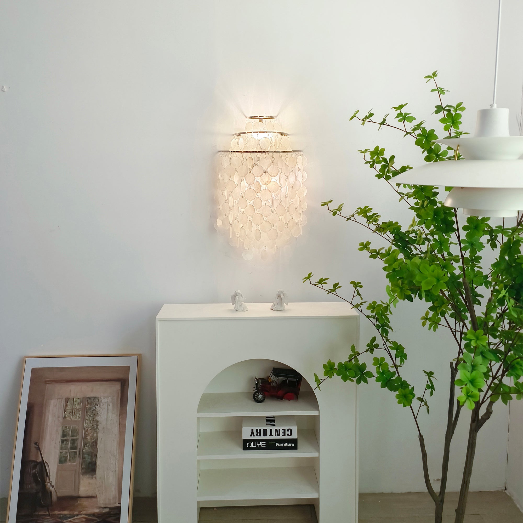 Shell Cascading Wall Light - Blowlighting