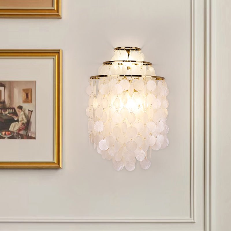 Shell Cascading Wall Light - Blowlighting