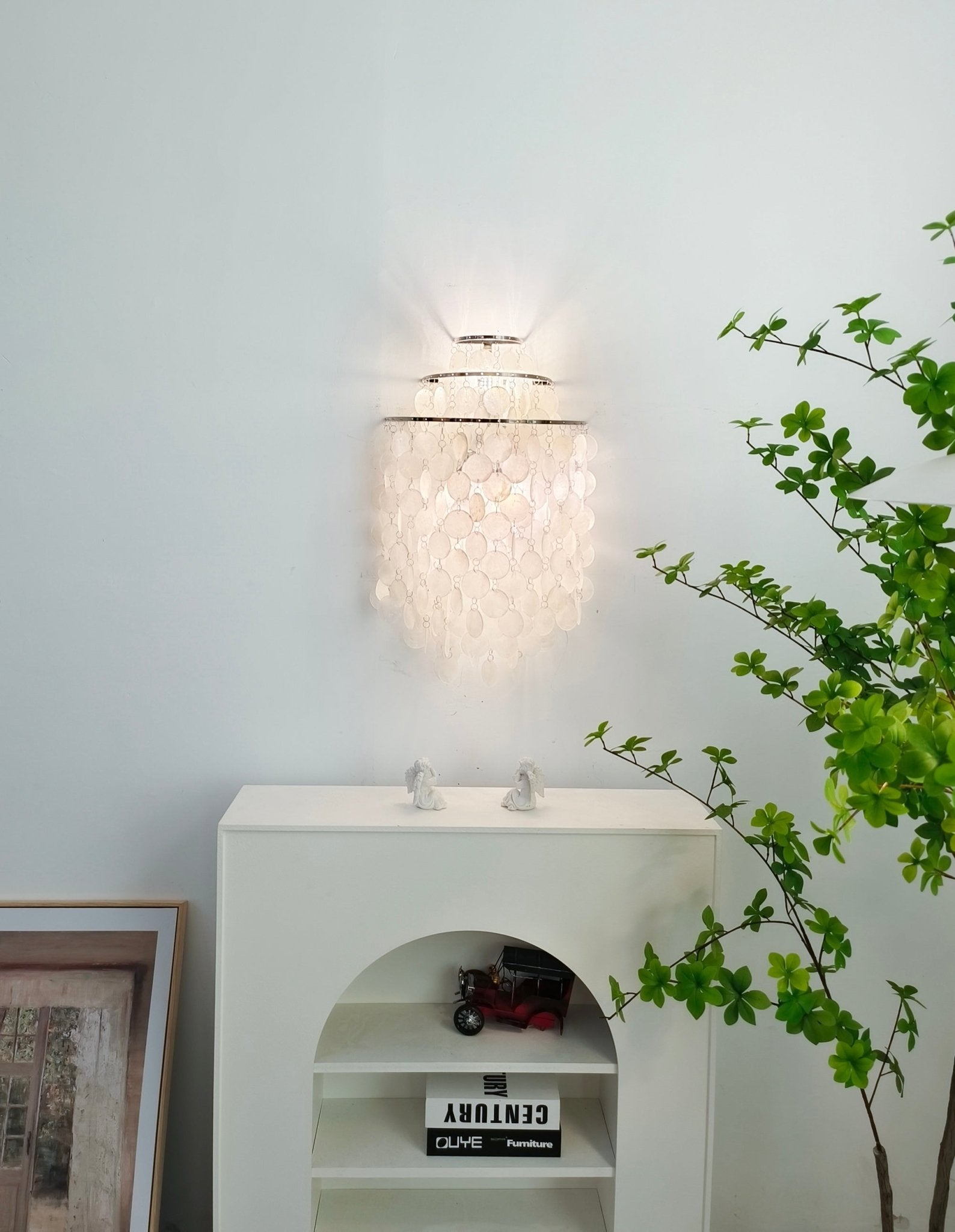 Shell Cascading Wall Light - Blowlighting