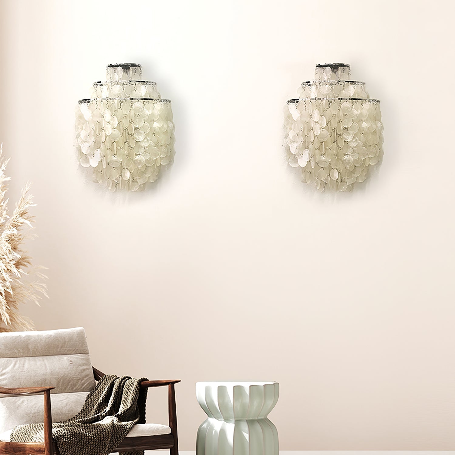 Shell Cascading Wall Light - Blowlighting