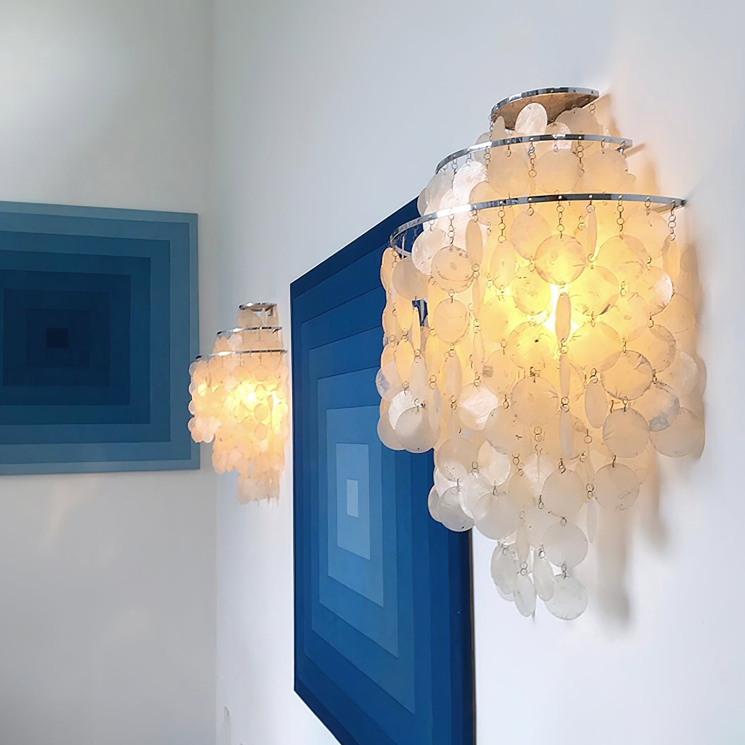Shell Cascading Wall Light - Blowlighting