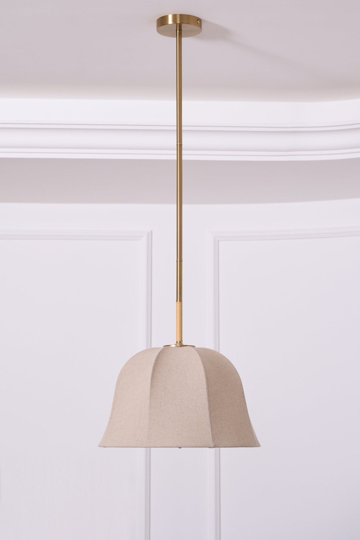 Sienna Linen Pendant Lamp - Blowlighting
