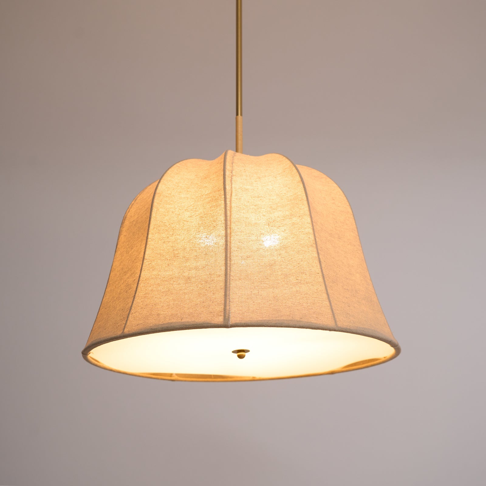 Sienna Linen Pendant Lamp - Blowlighting