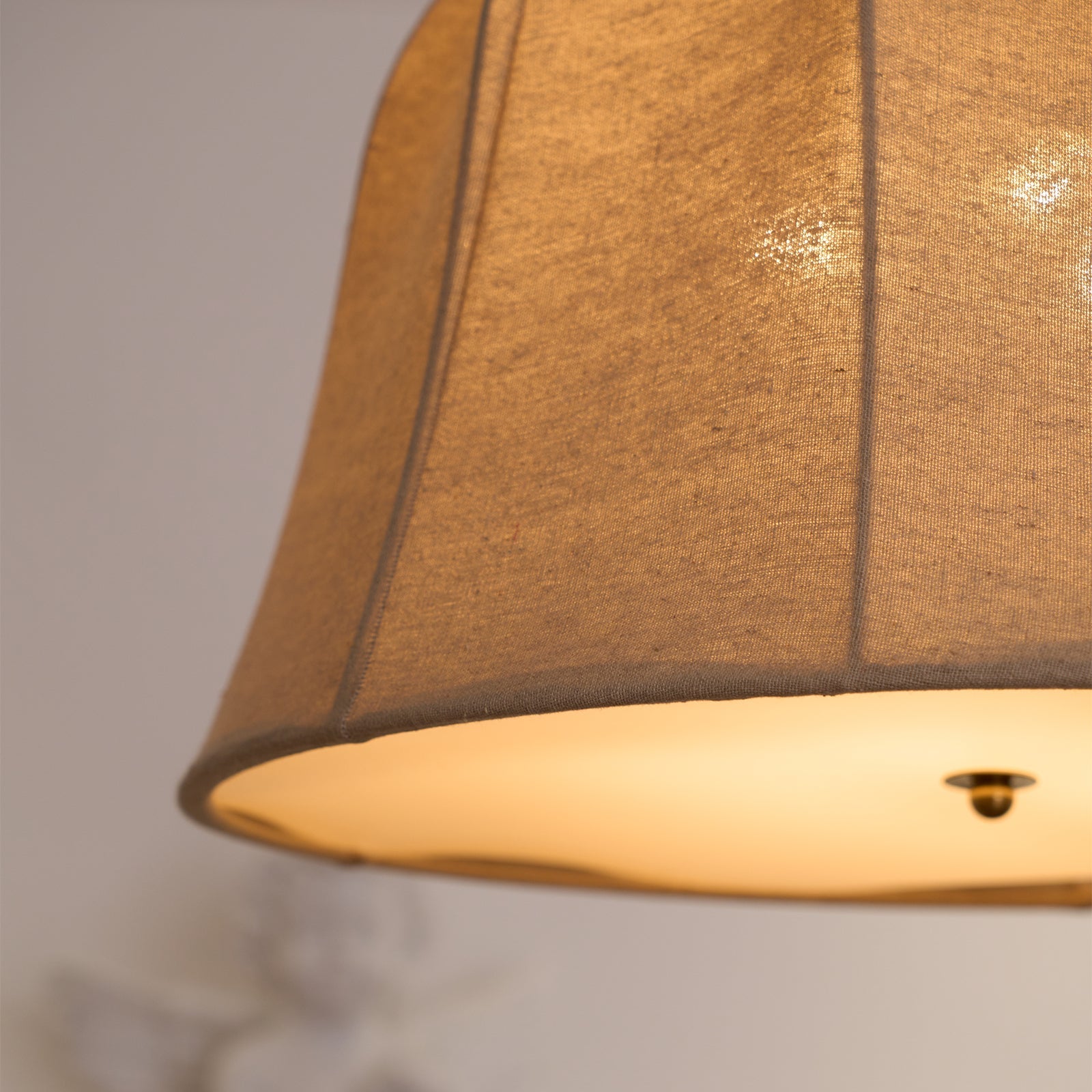 Sienna Linen Pendant Lamp - Blowlighting