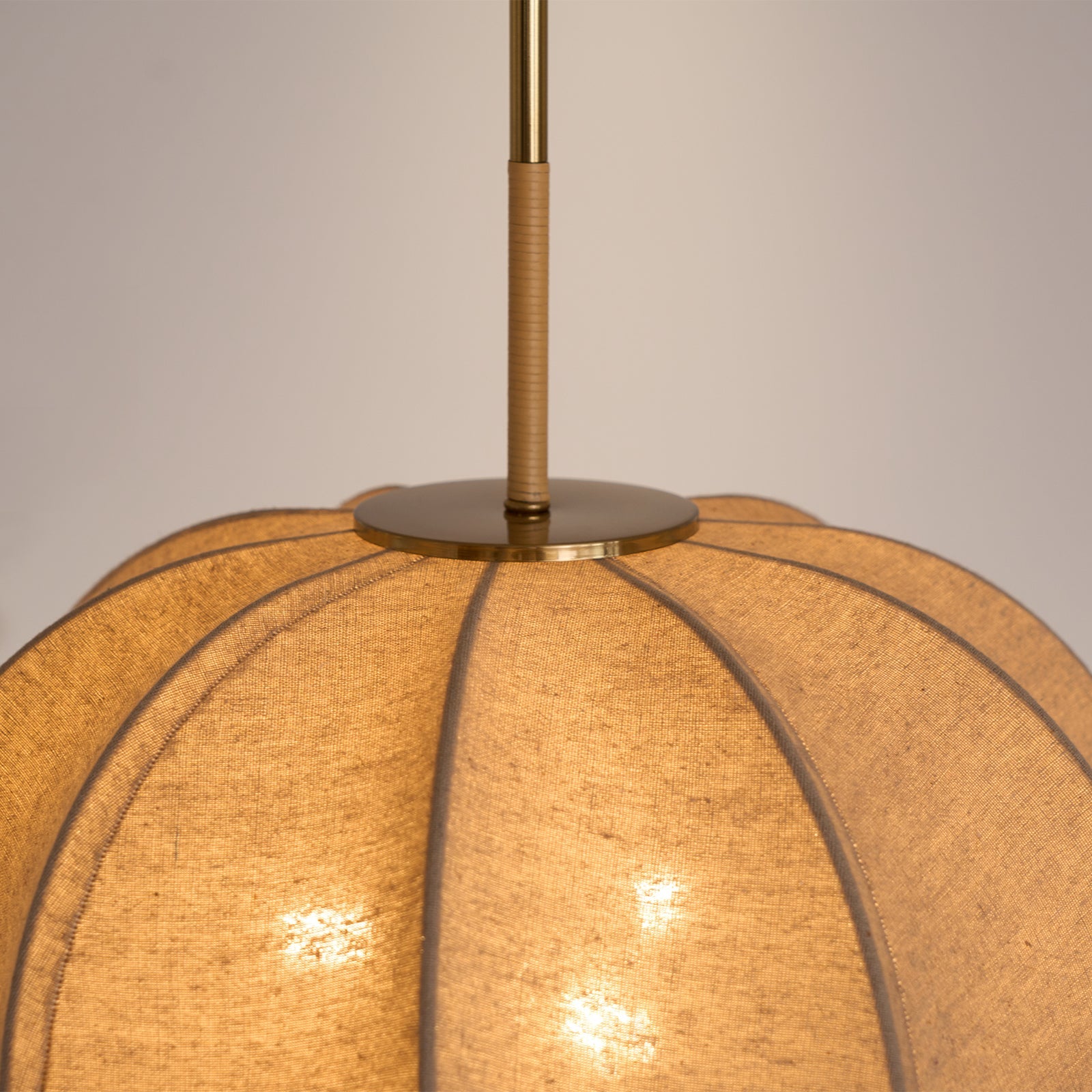 Sienna Linen Pendant Lamp - Blowlighting