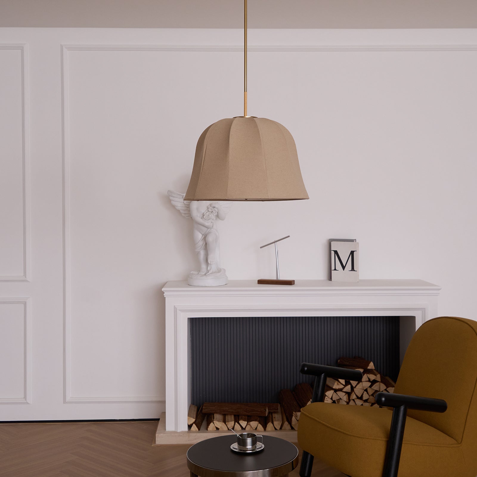 Sienna Linen Pendant Lamp - Blowlighting