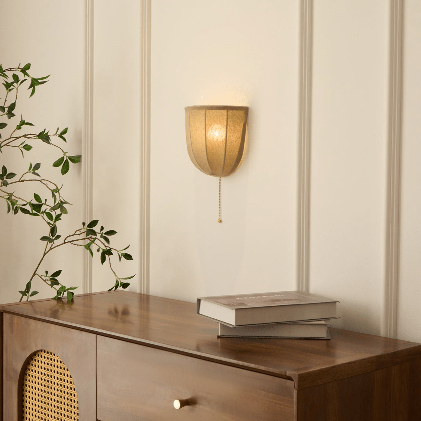 Sienna Linen Wall Sconce - Blowlighting
