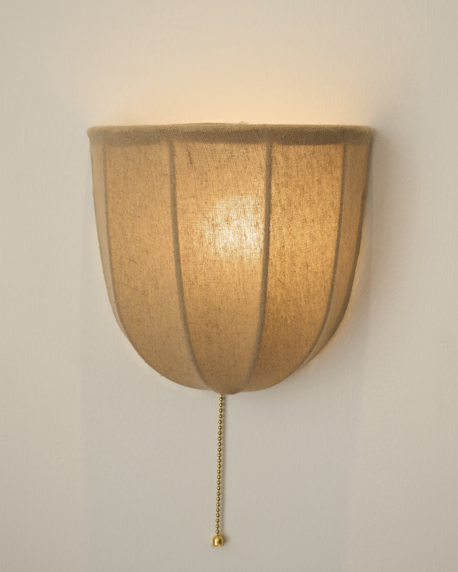 Sienna Linen Wall Sconce - Blowlighting