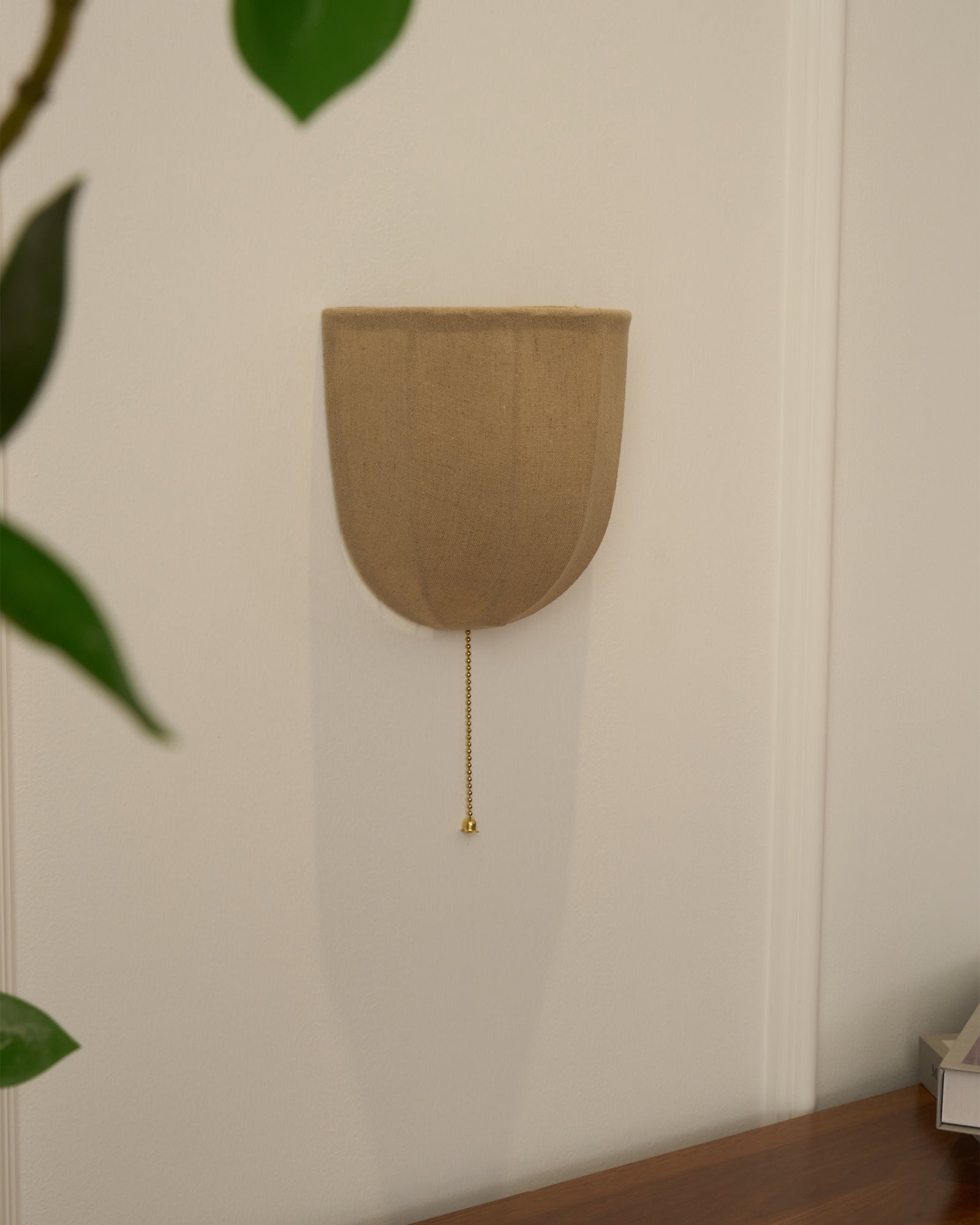 Sienna Linen Wall Sconce - Blowlighting