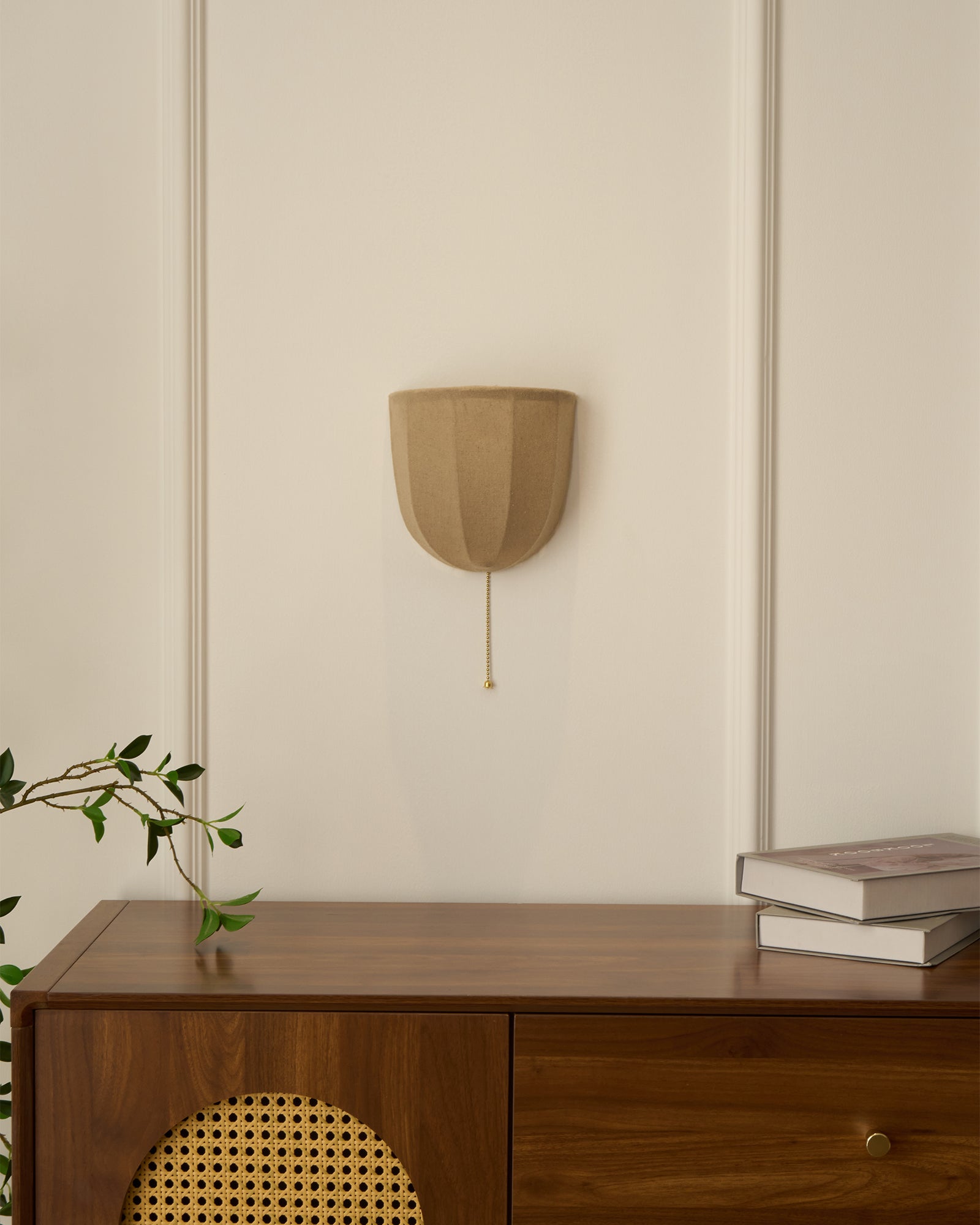 Sienna Linen Wall Sconce - Blowlighting