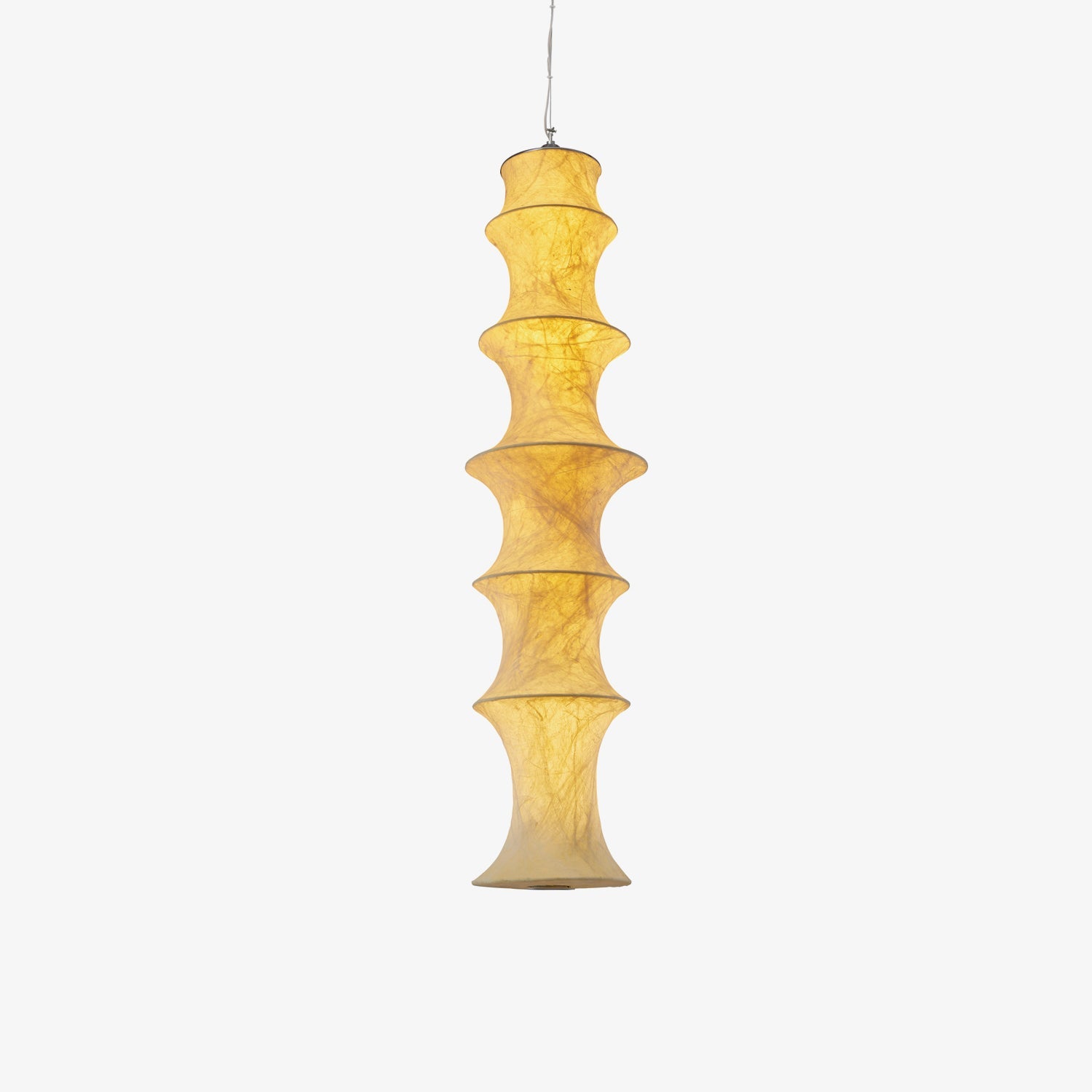 Elraeor Layered Mulberry Silk Pendant Light - Blowlighting