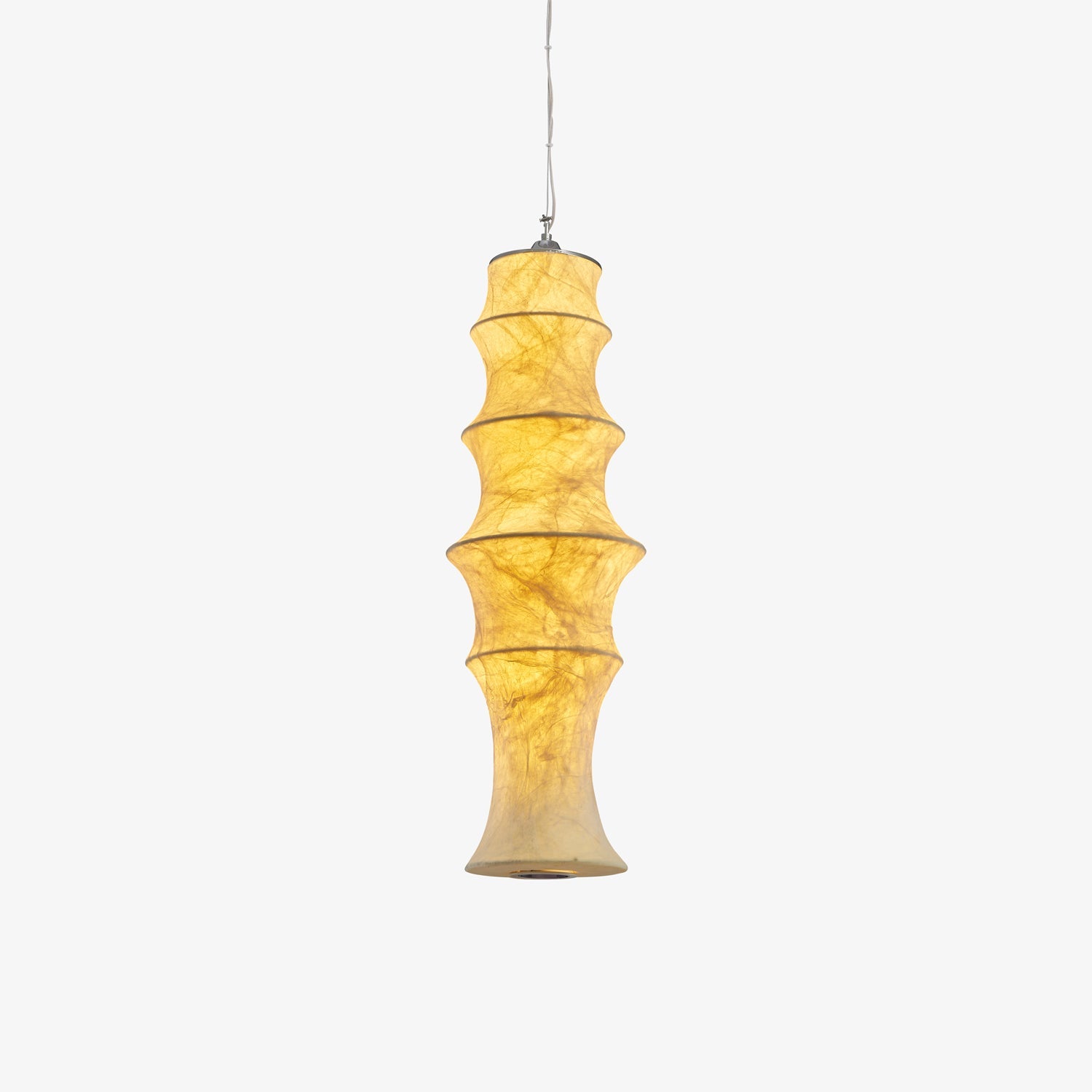 Elraeor Layered Mulberry Silk Pendant Light - Blowlighting