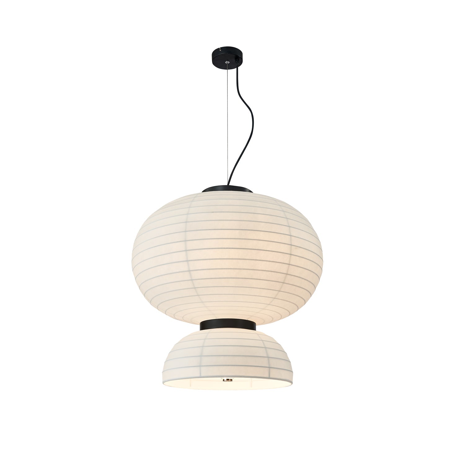 Modern Silk Pendant Light - Blowlighting