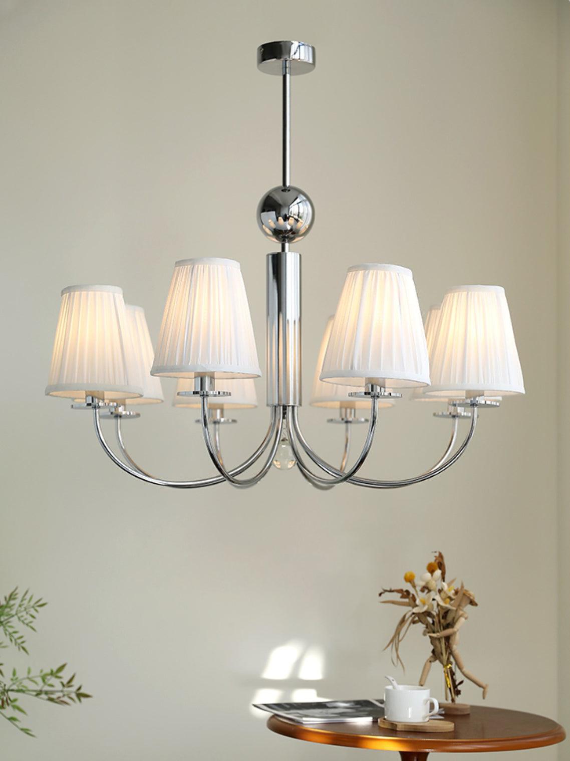 Simplicity Chrome Chandelier - Blowlighting