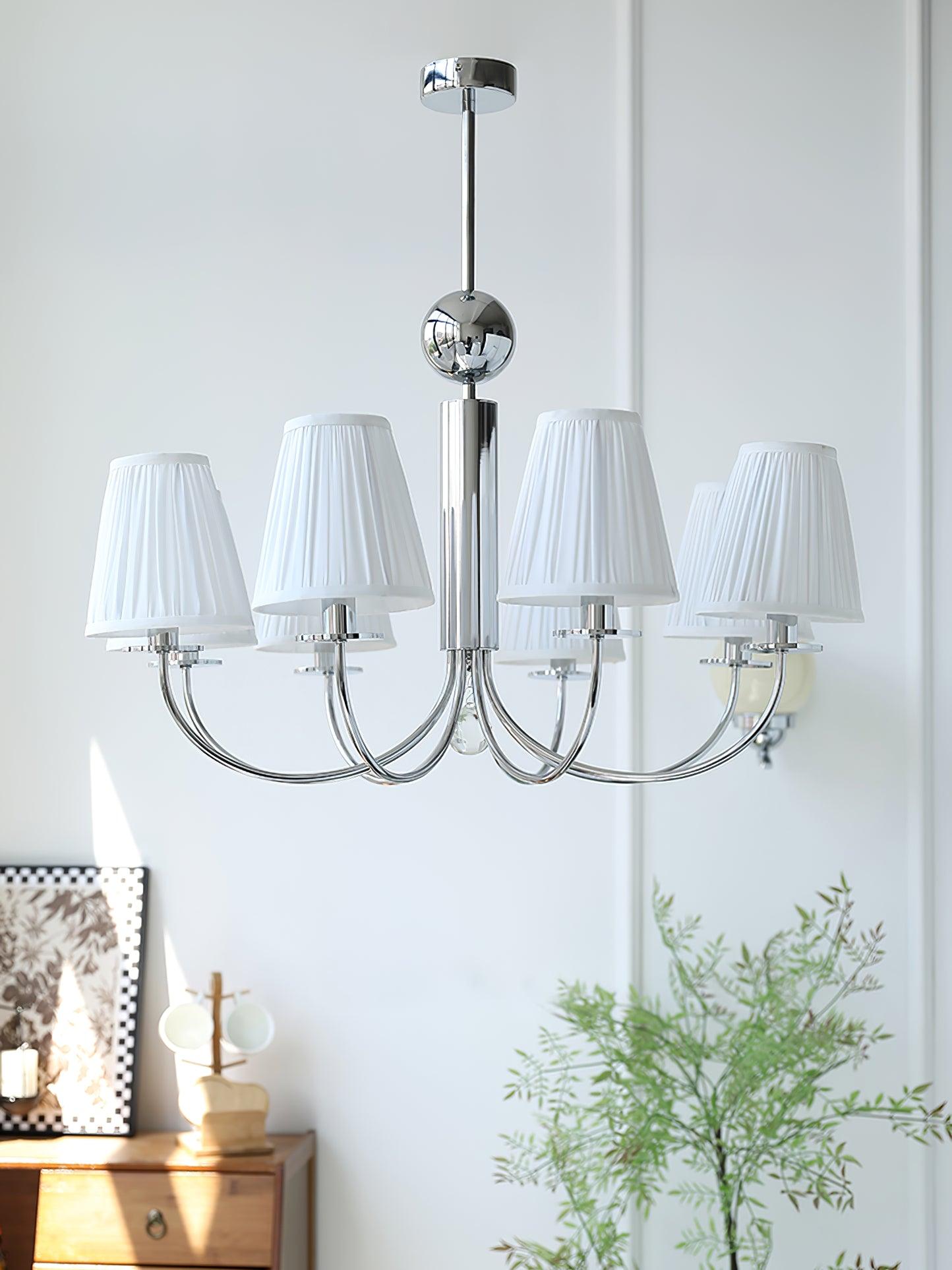 Simplicity Chrome Chandelier - Blowlighting