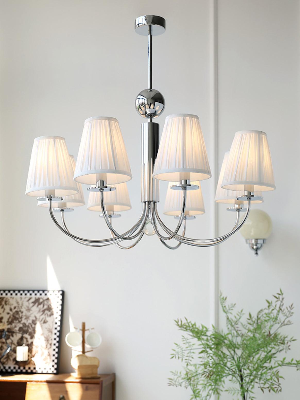 Simplicity Chrome Chandelier - Blowlighting
