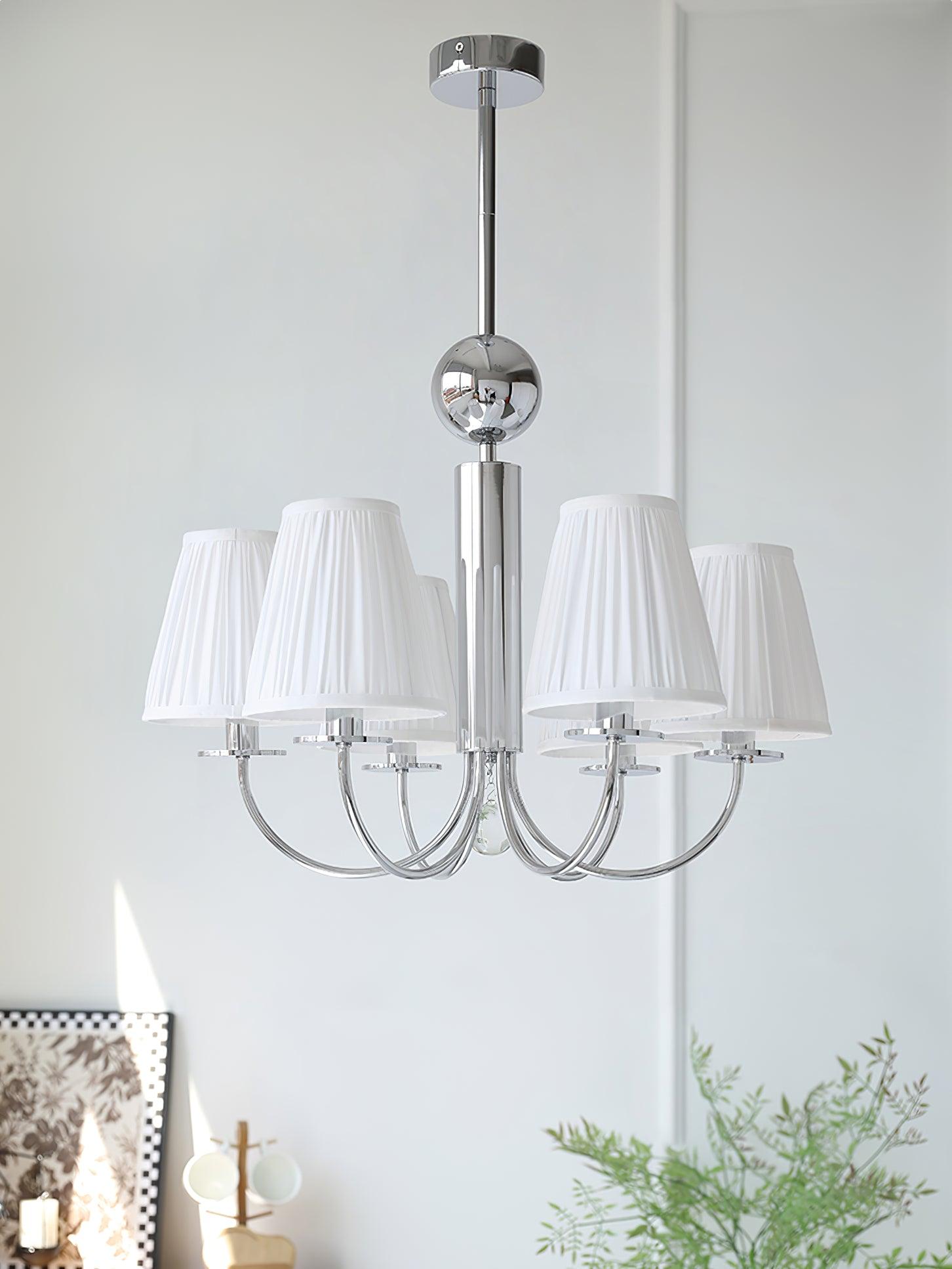 Simplicity Chrome Chandelier - Blowlighting