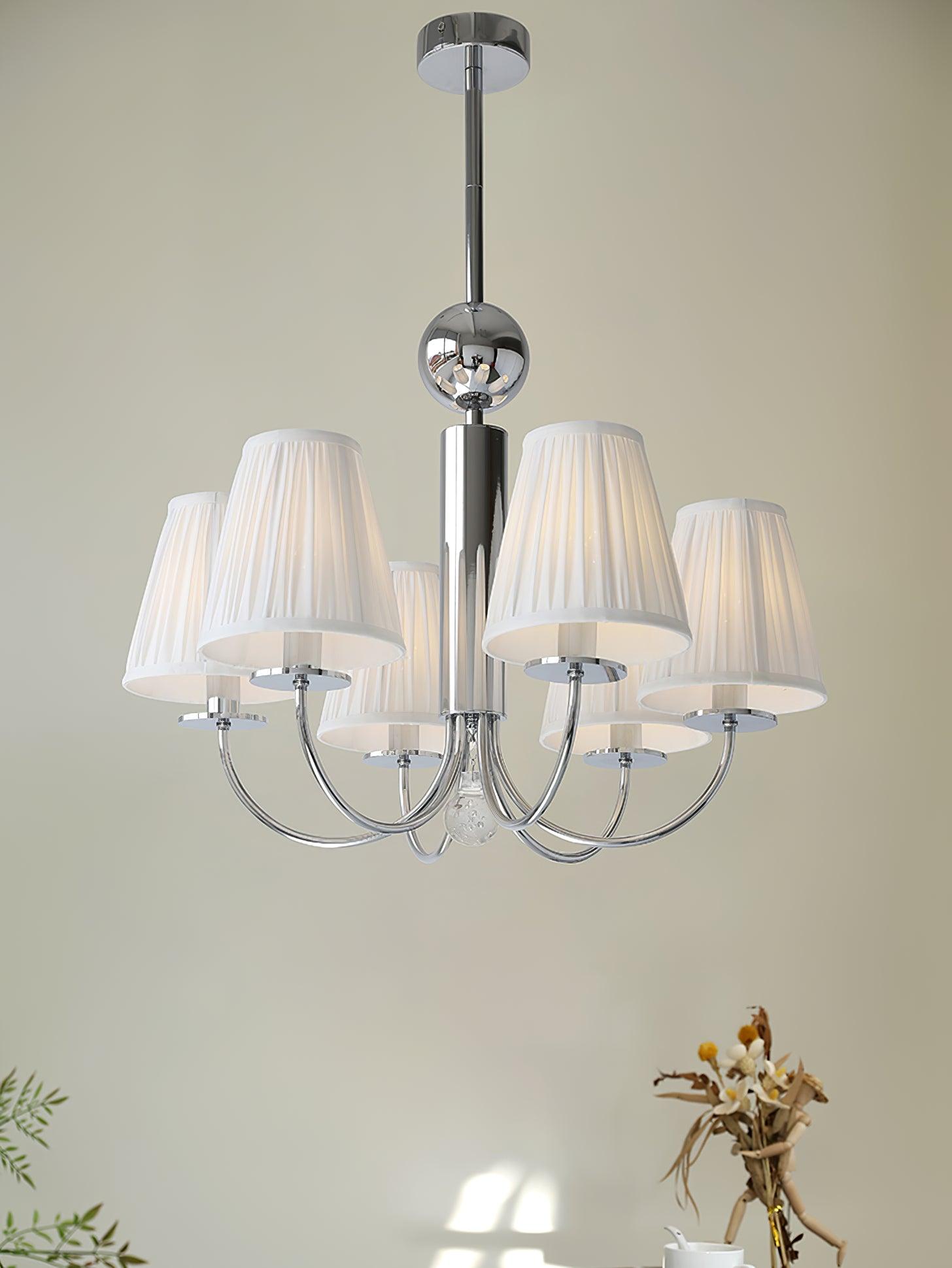Simplicity Chrome Chandelier - Blowlighting