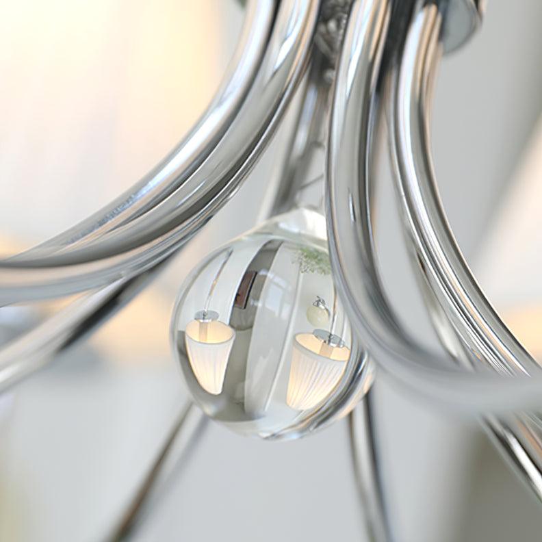 Simplicity Chrome Chandelier - Blowlighting