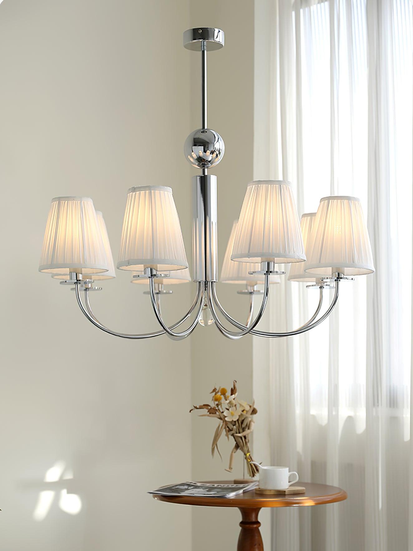 Simplicity Chrome Chandelier - Blowlighting