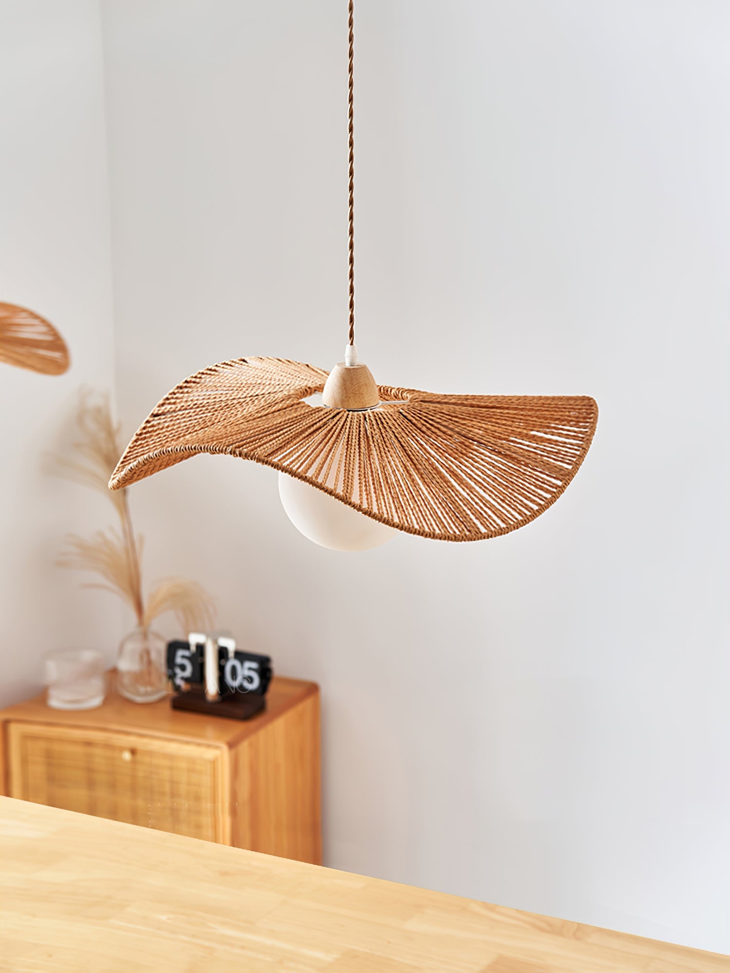 Sirocco Woven Pendant Lamp - Blowlighting