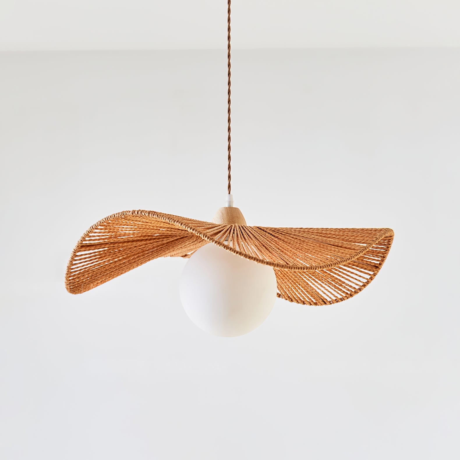 Sirocco Woven Pendant Lamp - Blowlighting